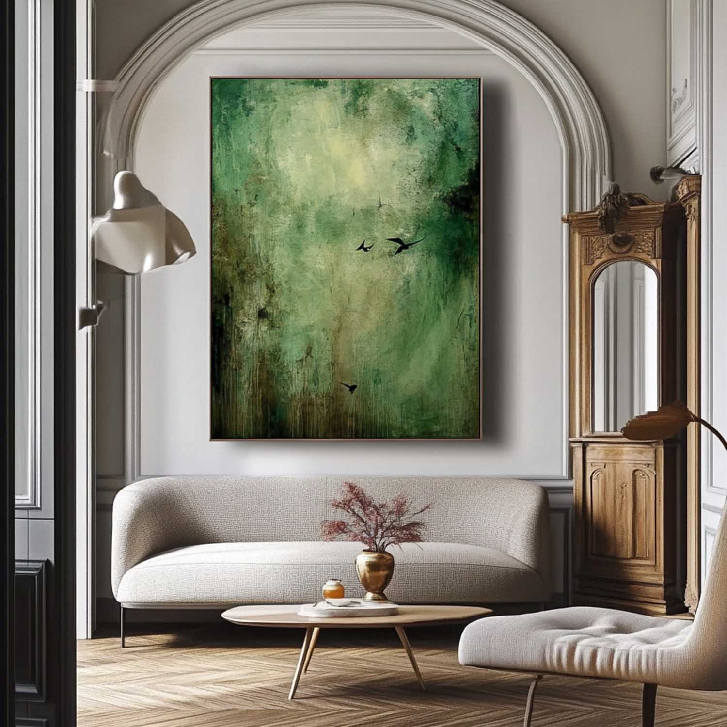 Wall Art Abstract Wabi-Sabi Contemporary Impressionist