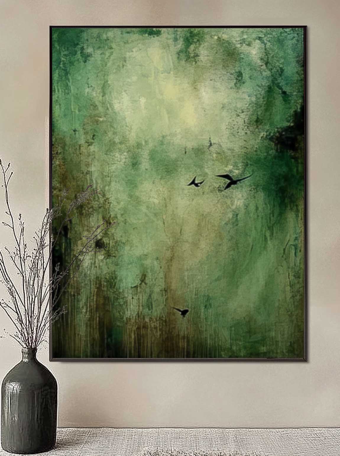 Wall Art Abstract Wabi-Sabi Contemporary Impressionist
