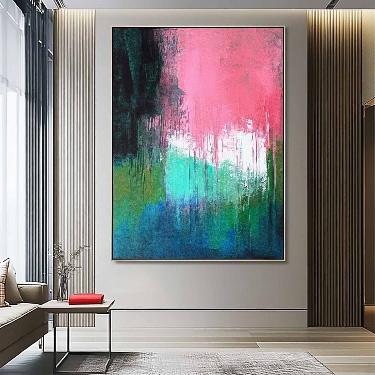 Wall Art Abstract Reflection Landscape