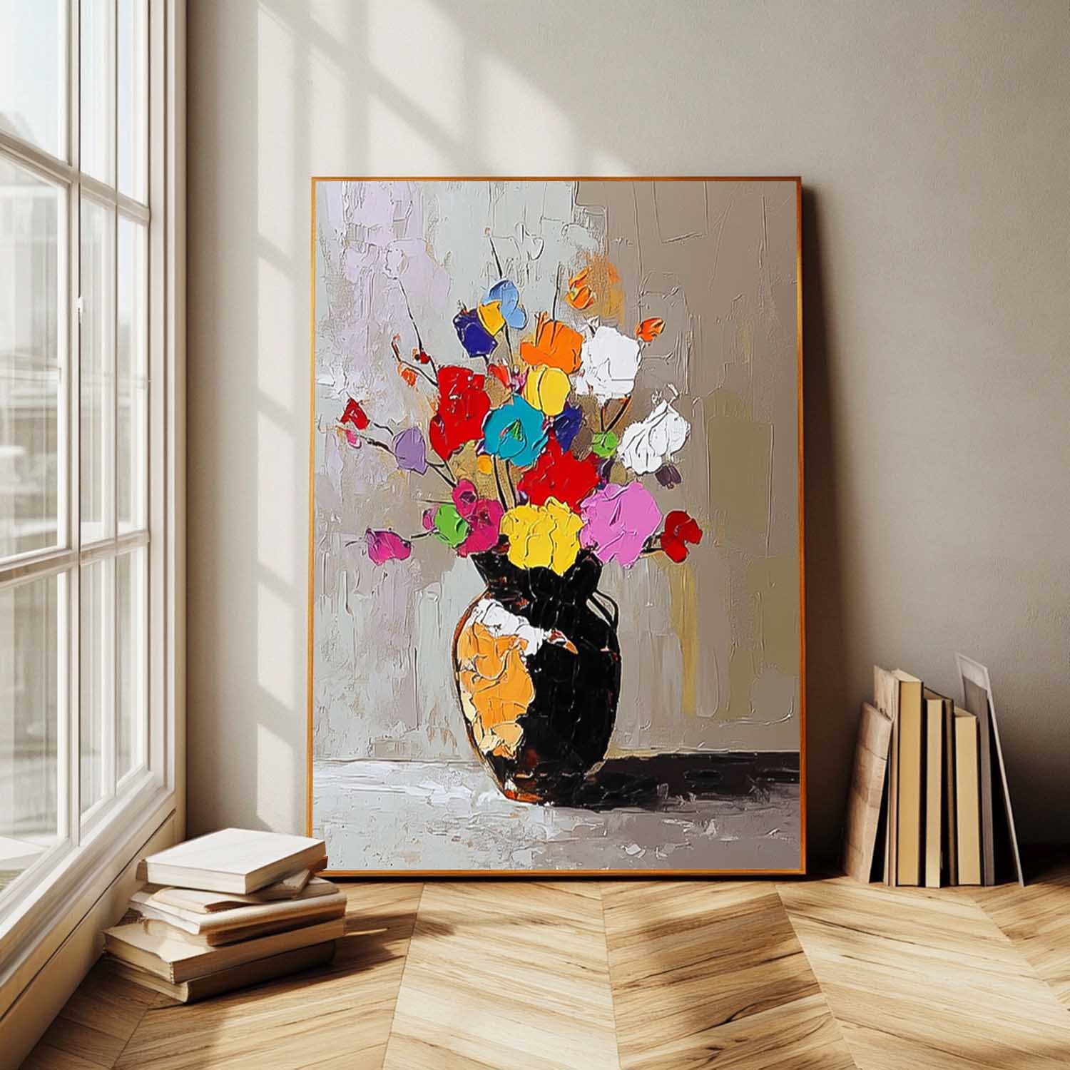 Wall Art Flower Lyrical Elegant Soft Romantic