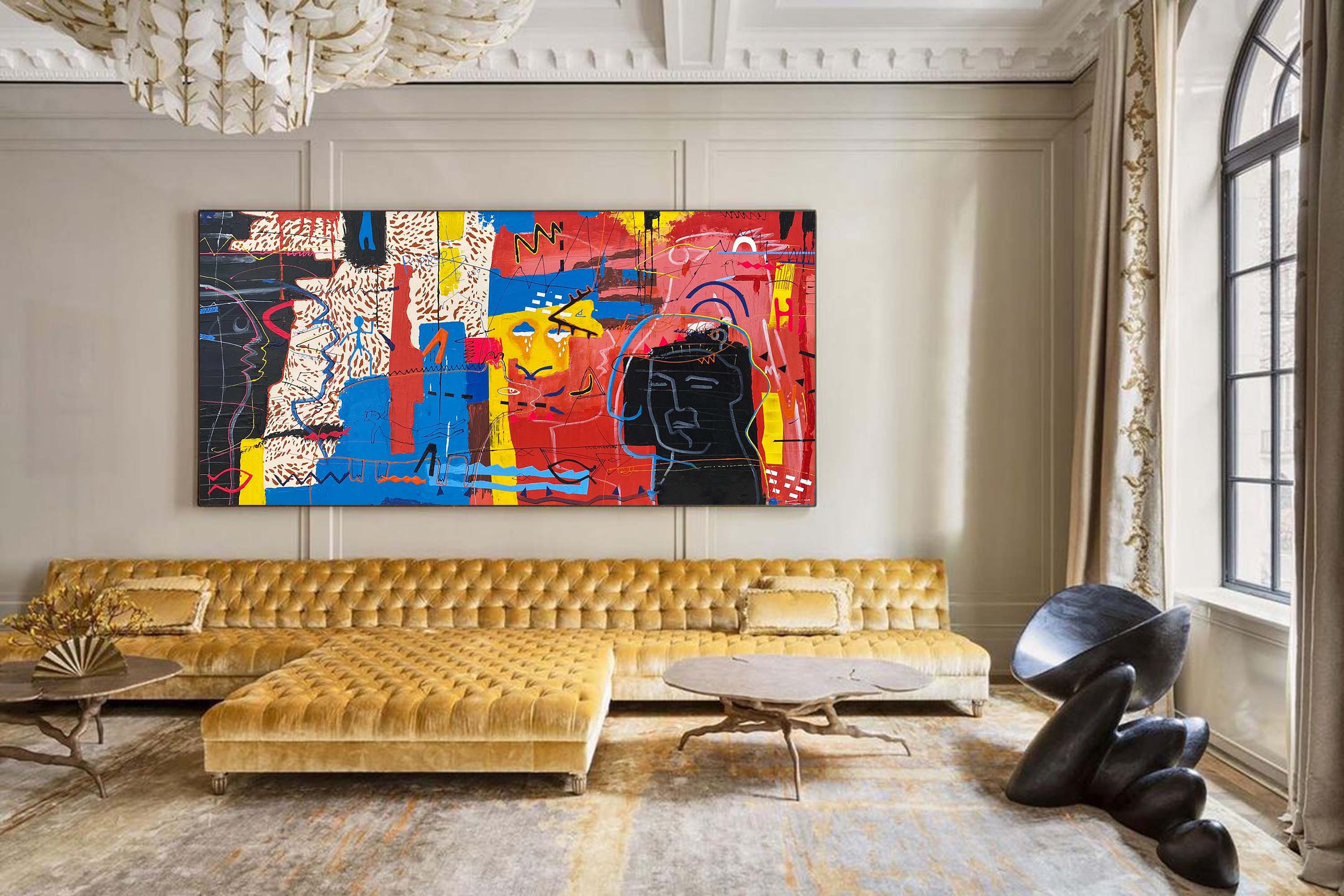 Flux Abstract Graffiti Art - Letslighting