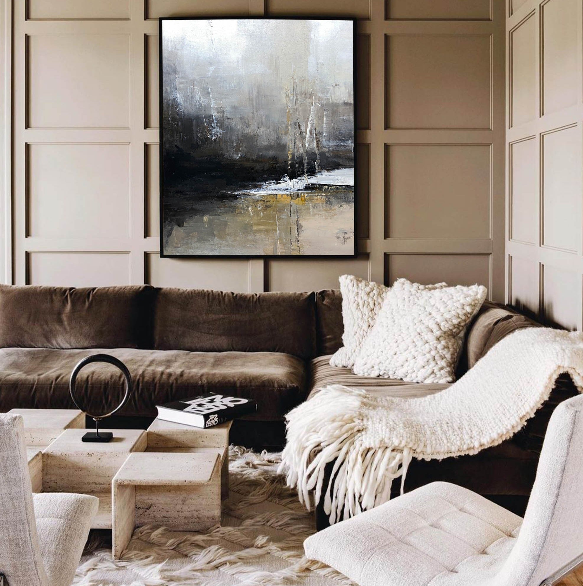 Wall Art Abstract Landscape Painting