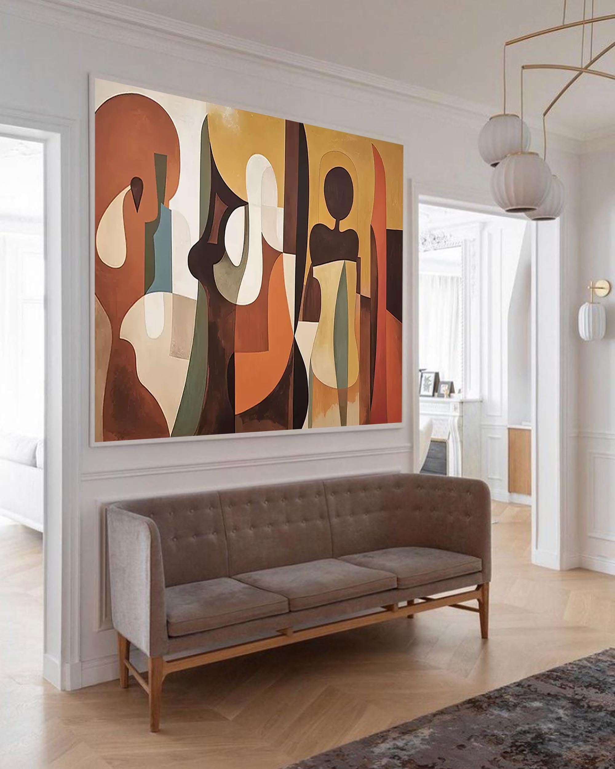 Wall Art Abstract Elegant Serene Calm