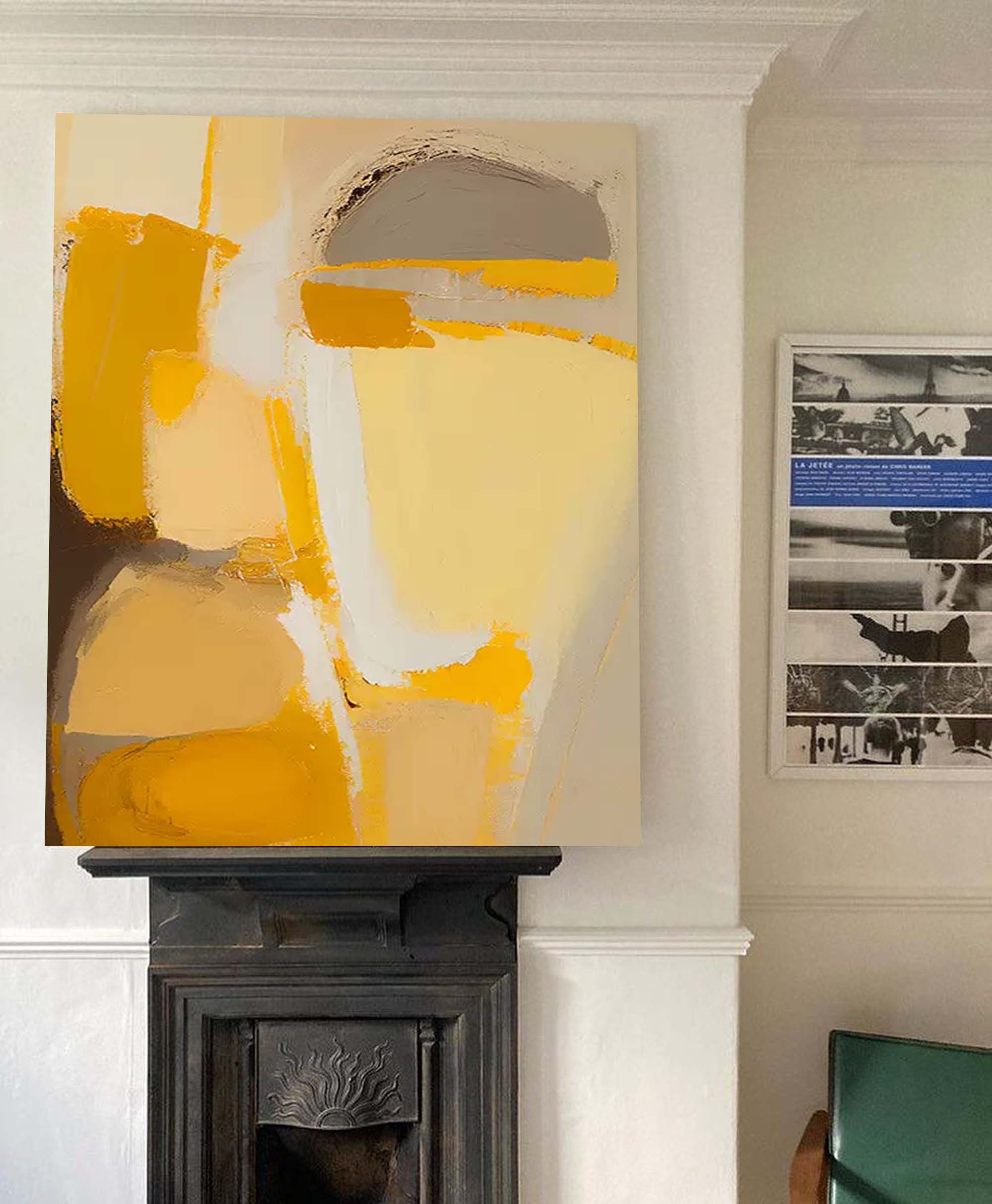 Wall Art Serene Rustic Abstract Modern