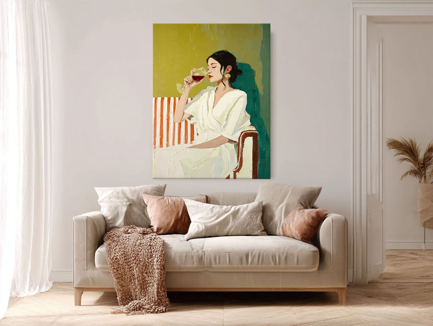 Wall Art People Sophisticated Serene Contemporary
