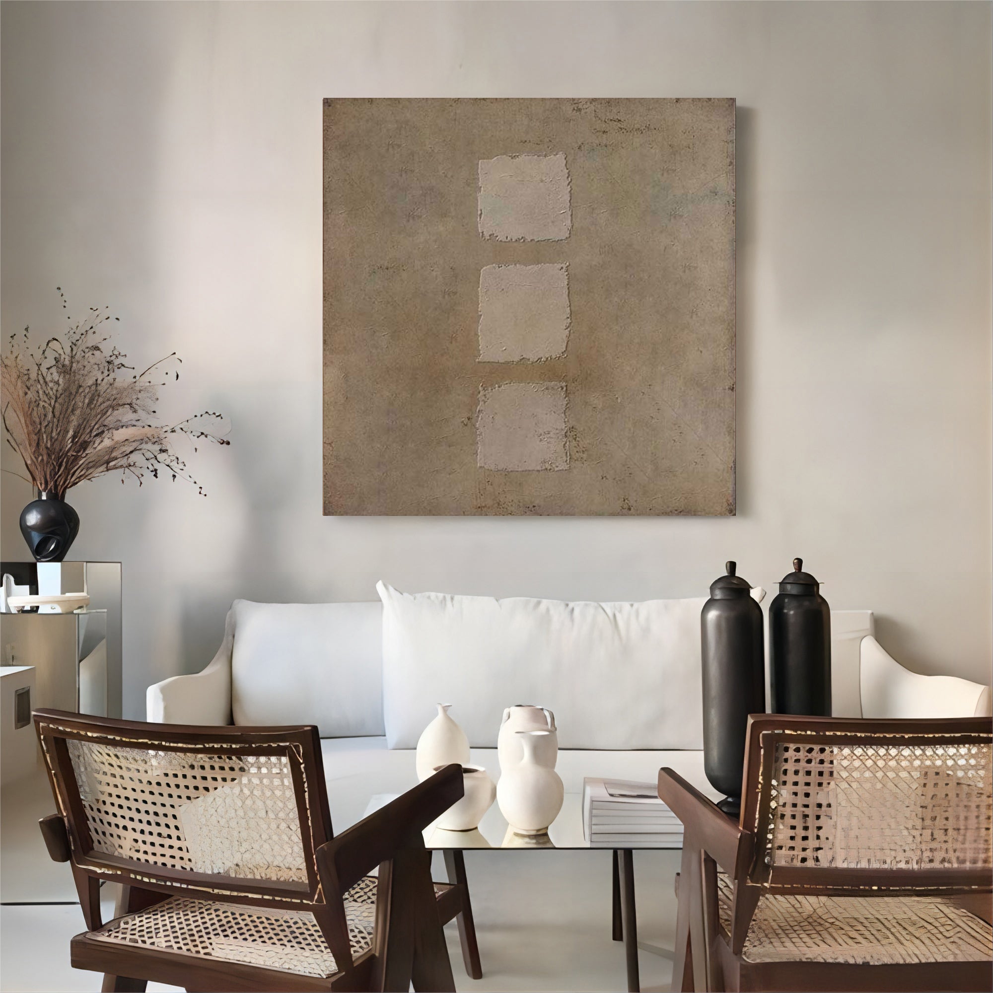 Wabi-Sabi Wall Art TX082 - Neutralighting