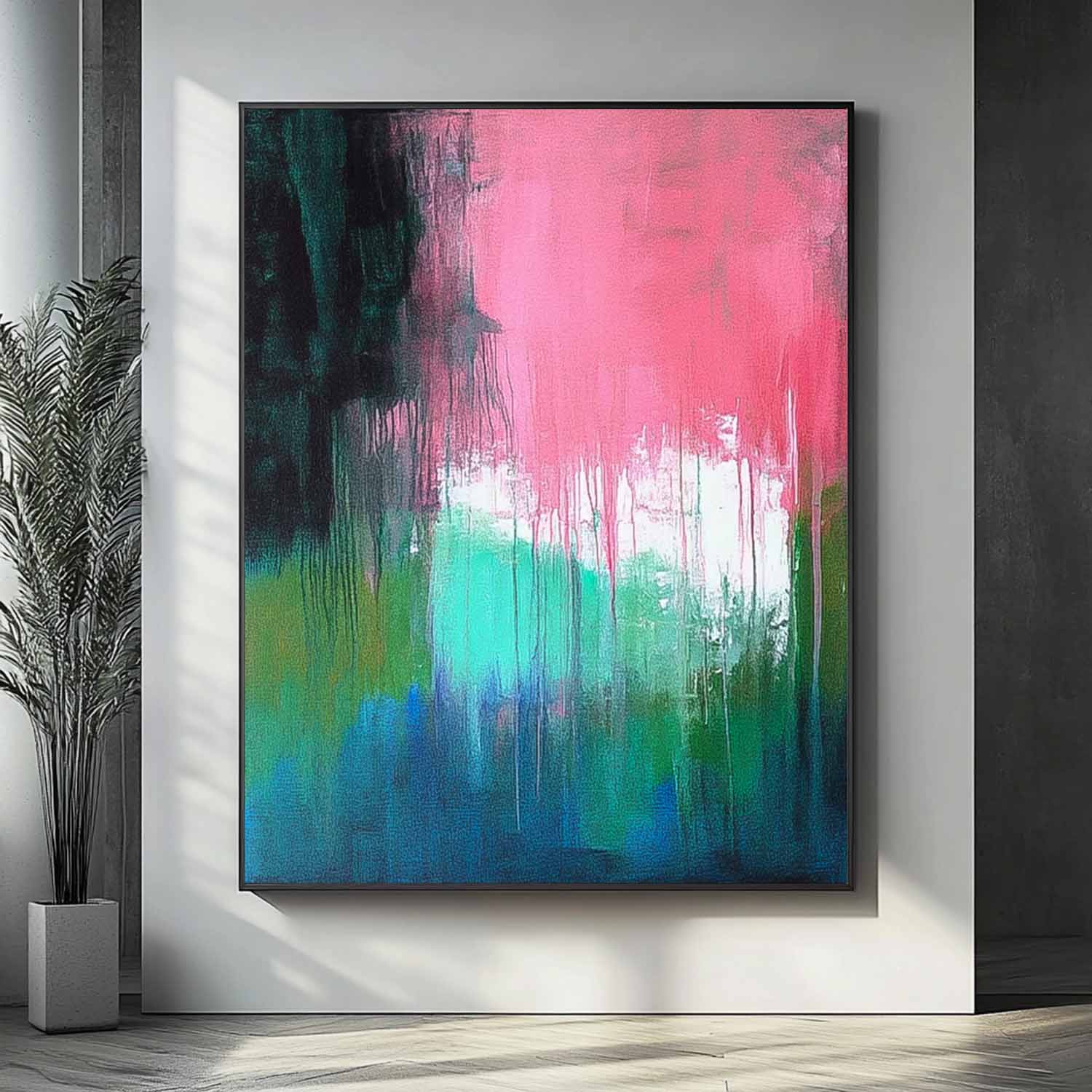 Wall Art Abstract Reflection Landscape
