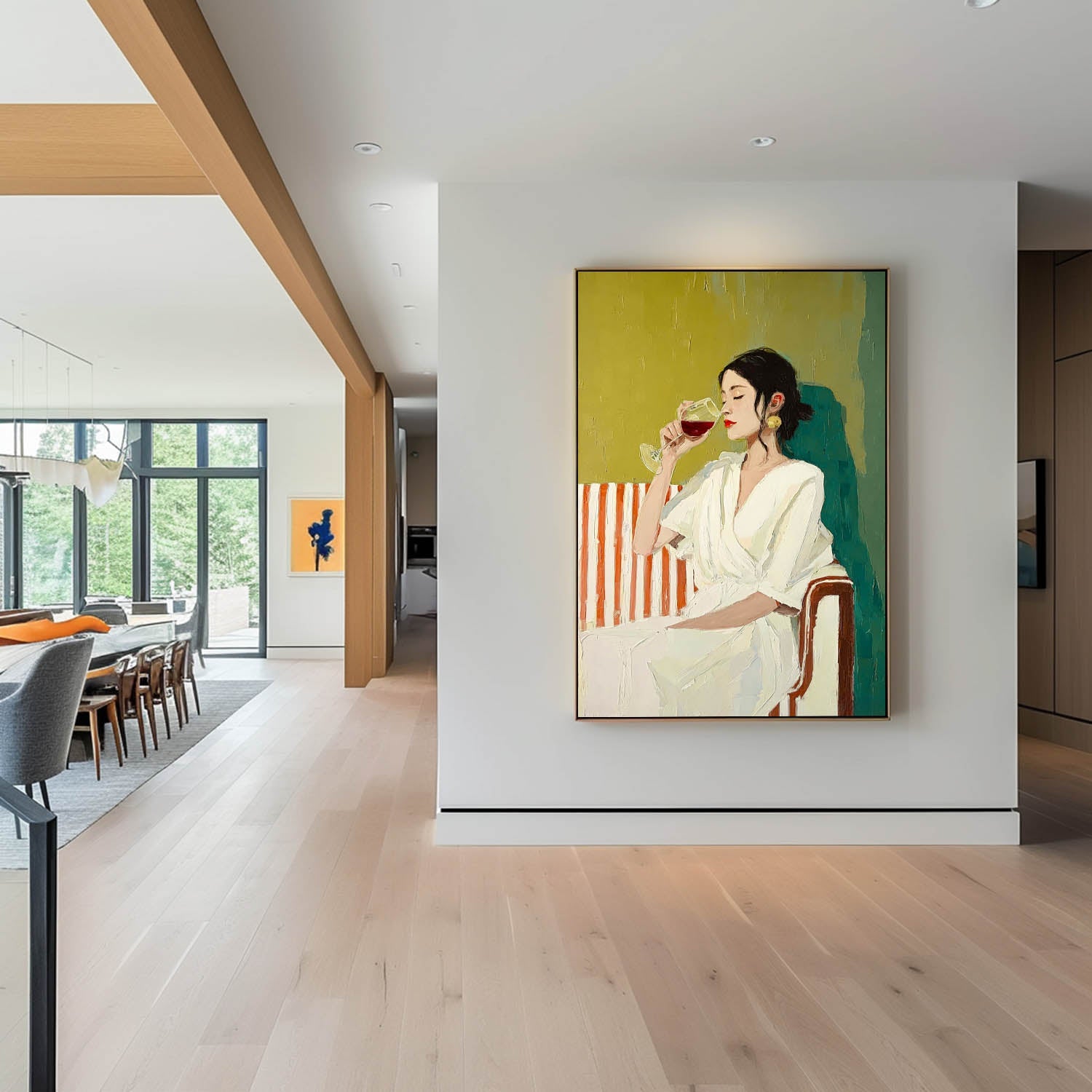 Wall Art People Sophisticated Serene Contemporary