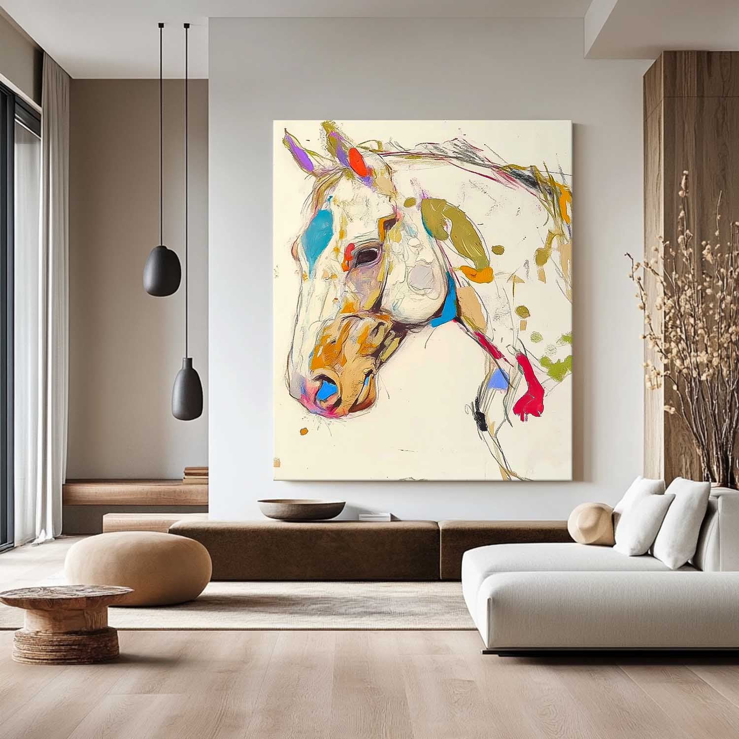 Wall Art Animal Playful Rustic Farmhouse