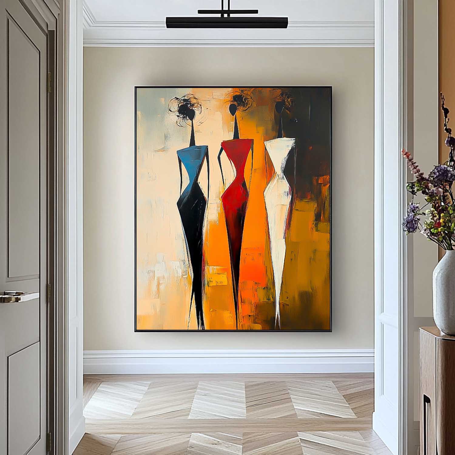 Wall Art People Elegant Modern Abstract