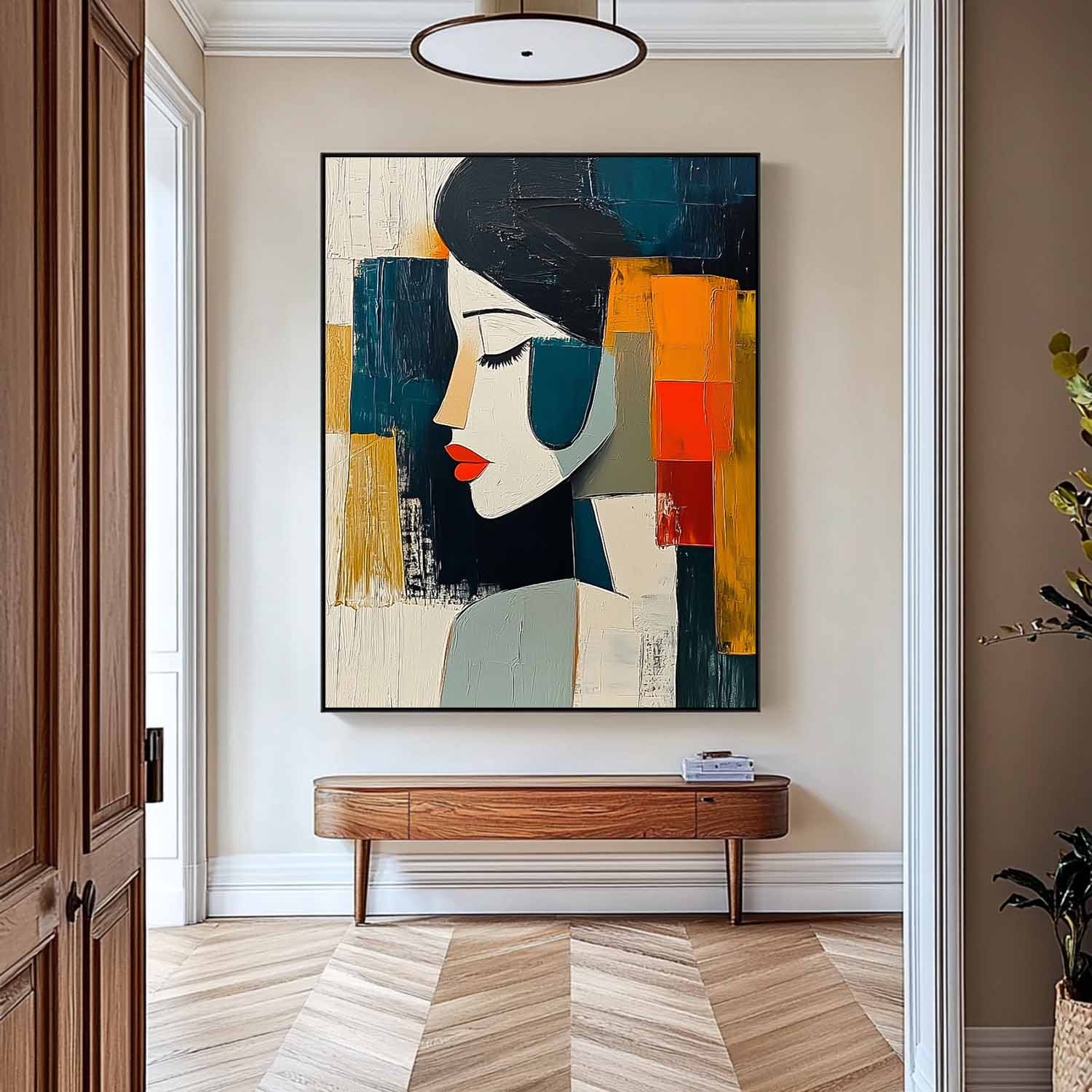 Wall Art People Zen Lyrical Abstract
