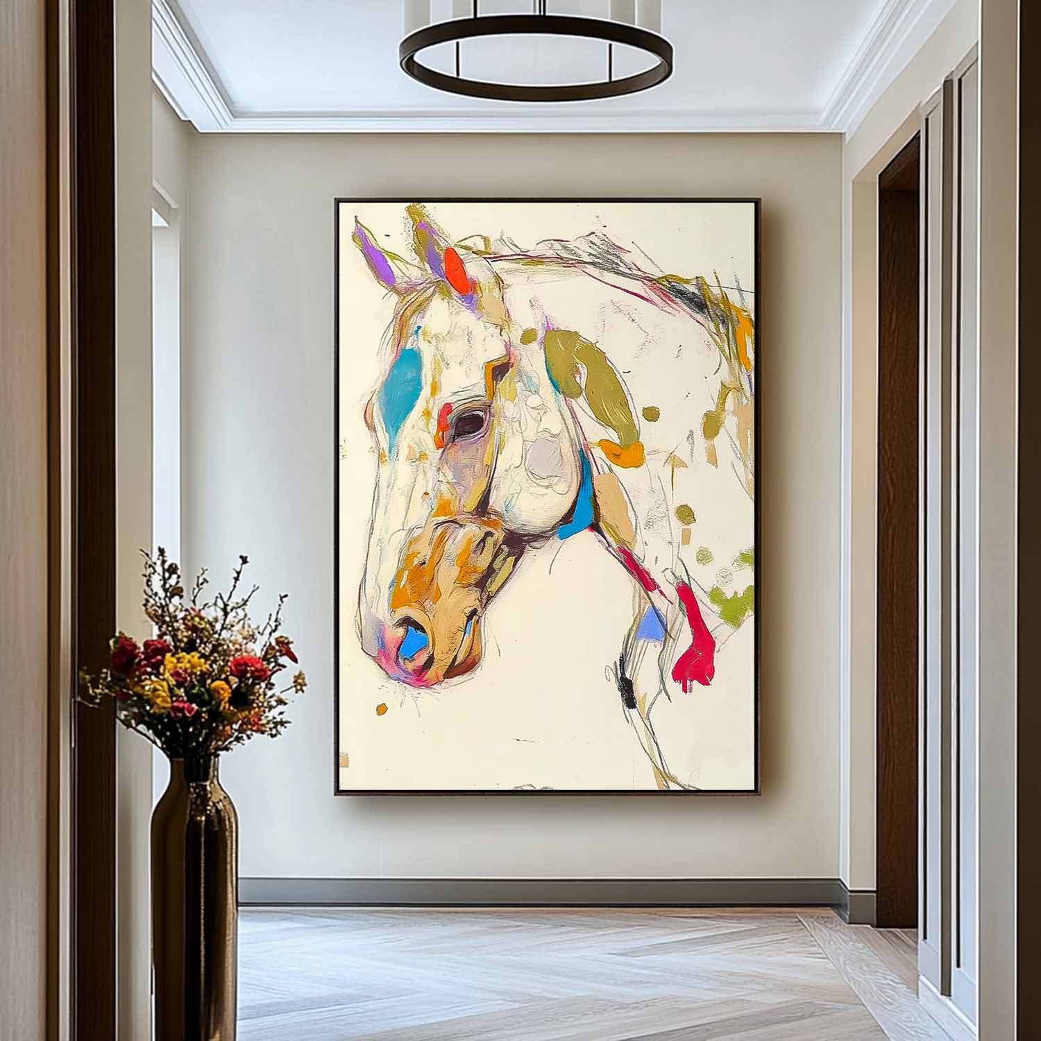 Wall Art Animal Playful Rustic Farmhouse