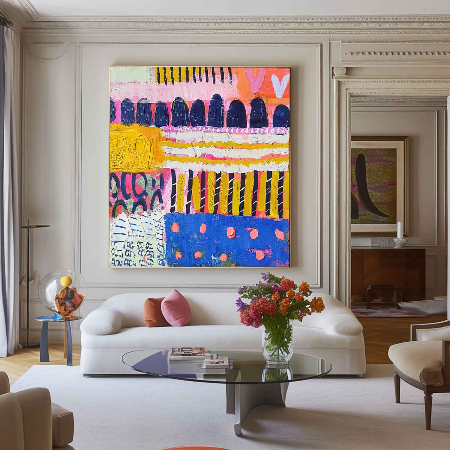 Wall Art Playful Kidult Abstract Decor Pop