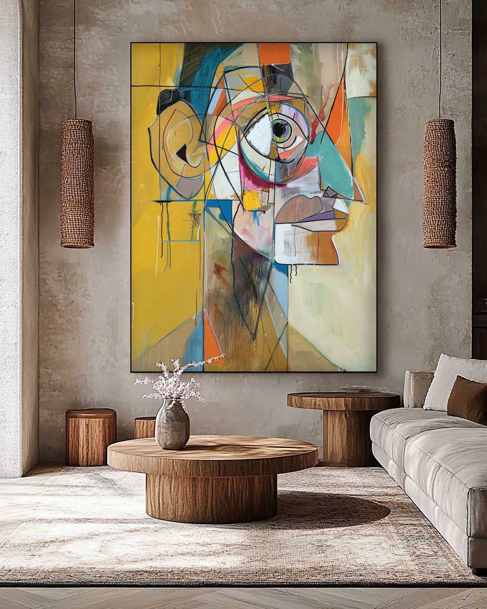 Wall Art People Modern Abstract Expressive