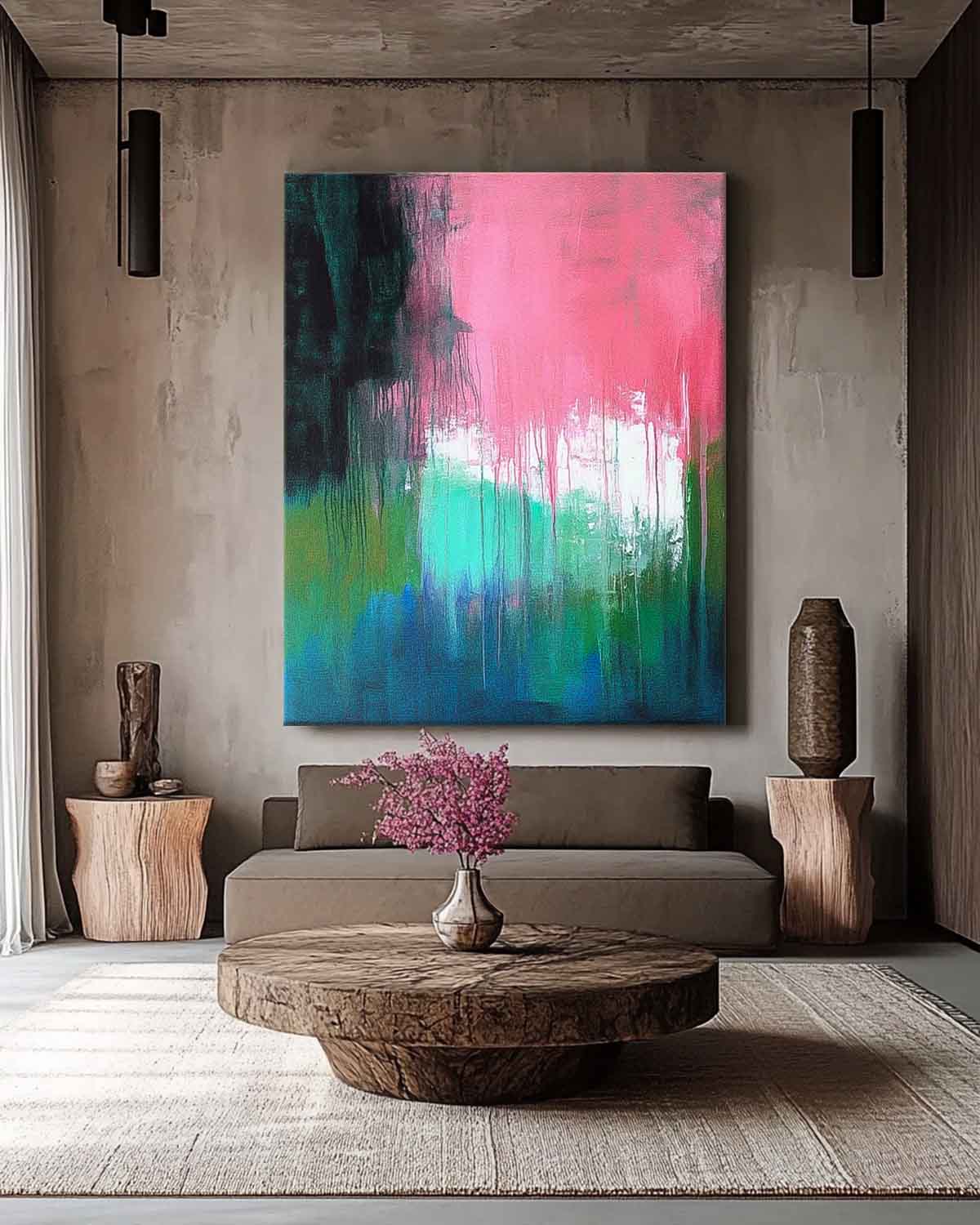 Wall Art Abstract Reflection Landscape