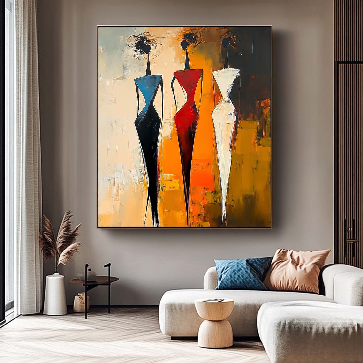 Wall Art People Elegant Modern Abstract