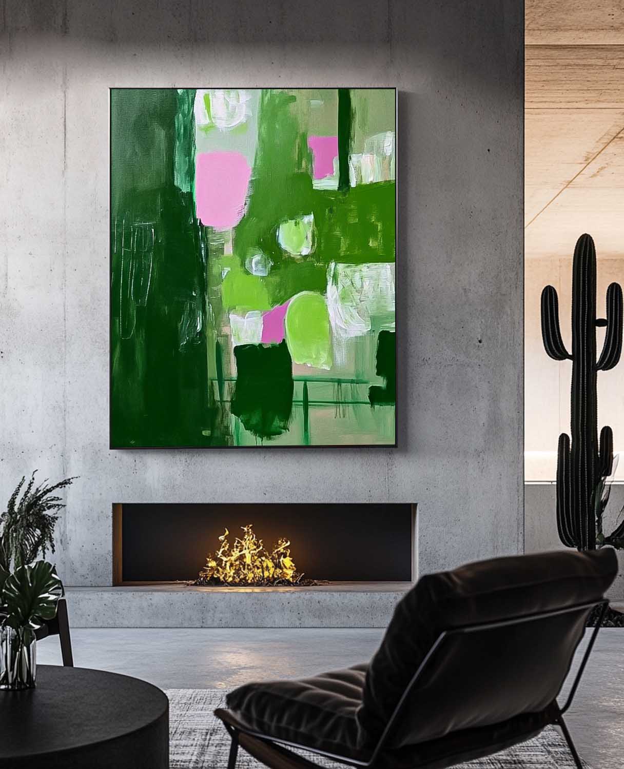 Abstract Canvas Art AB702 - Neutralighting