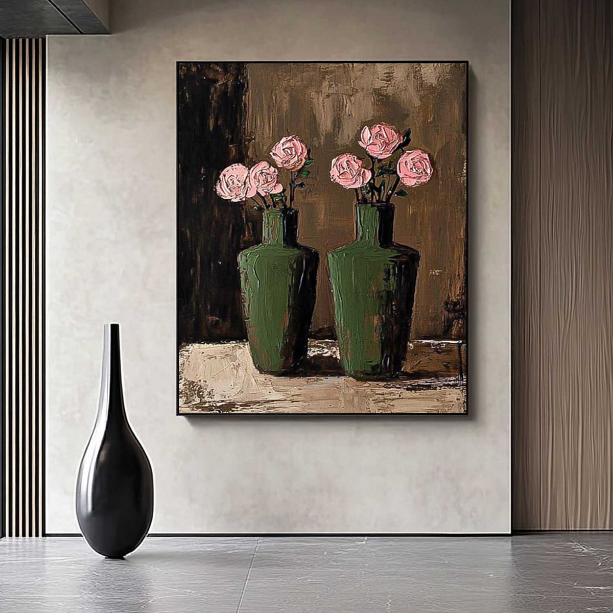 Wall Art Flower Bohemian Natural Lyrical