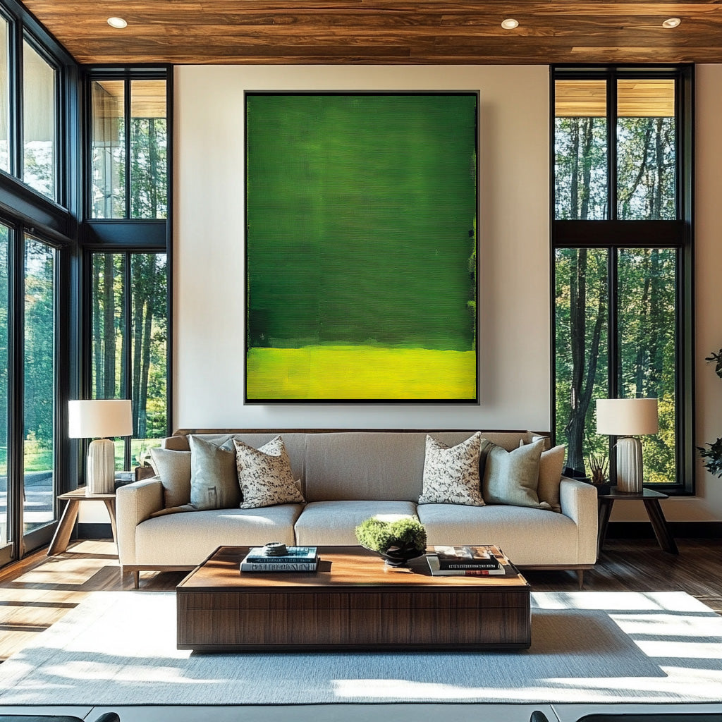 Wall Art Minimalist Nature Tranquil Zen Block