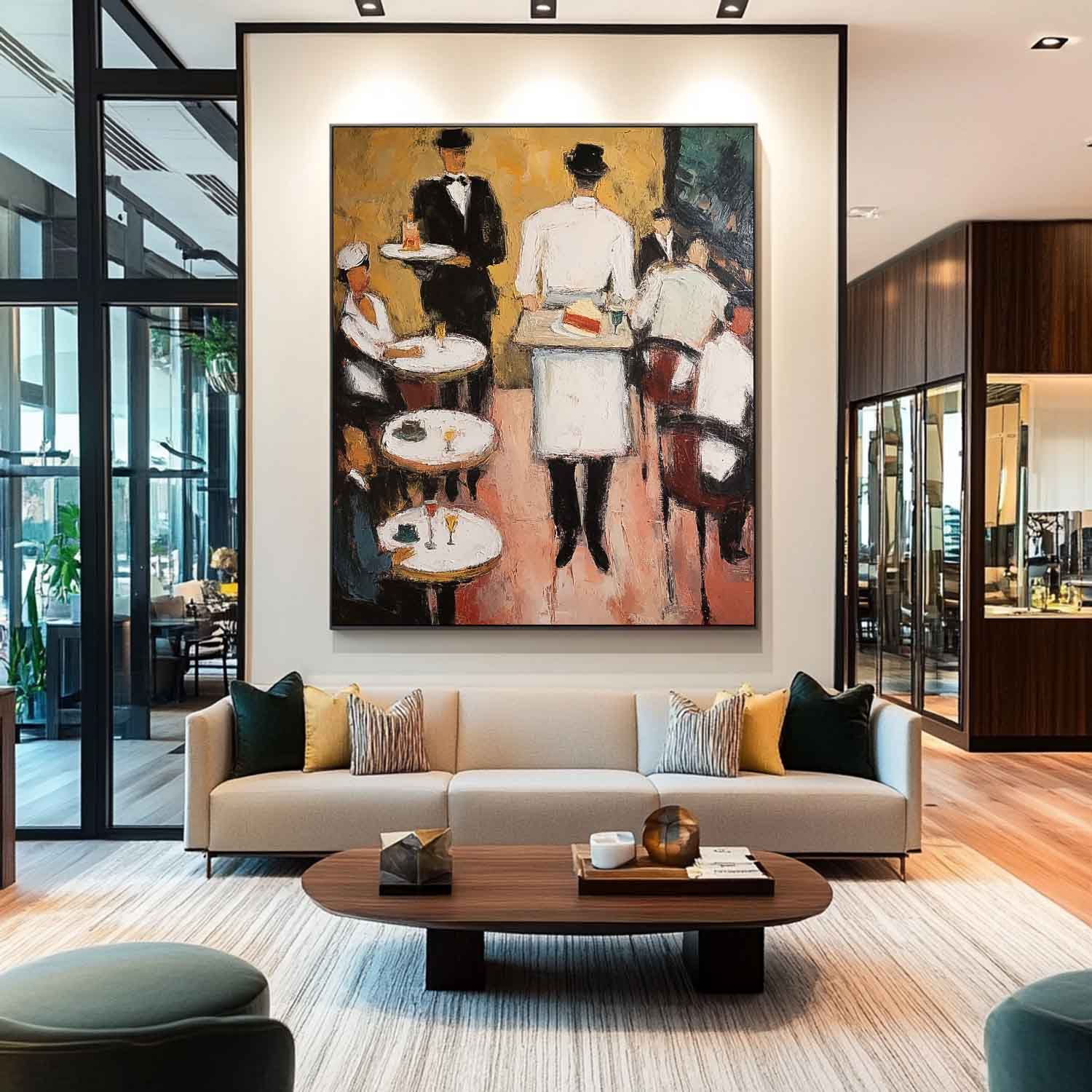 Wall Art People Neo-Expressionist Maximalist Lyrical