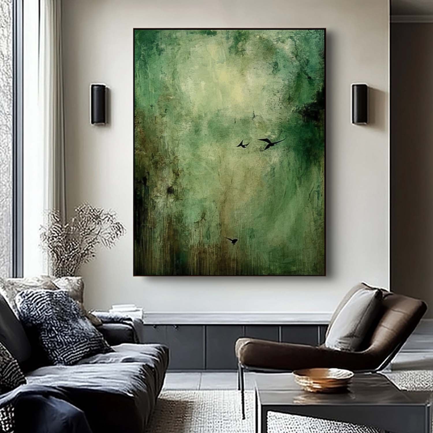 Wall Art Abstract Wabi-Sabi Contemporary Impressionist