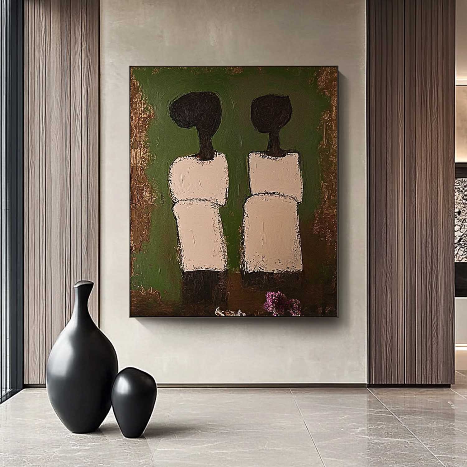 Wall Art People Modern Scandinavian Natural