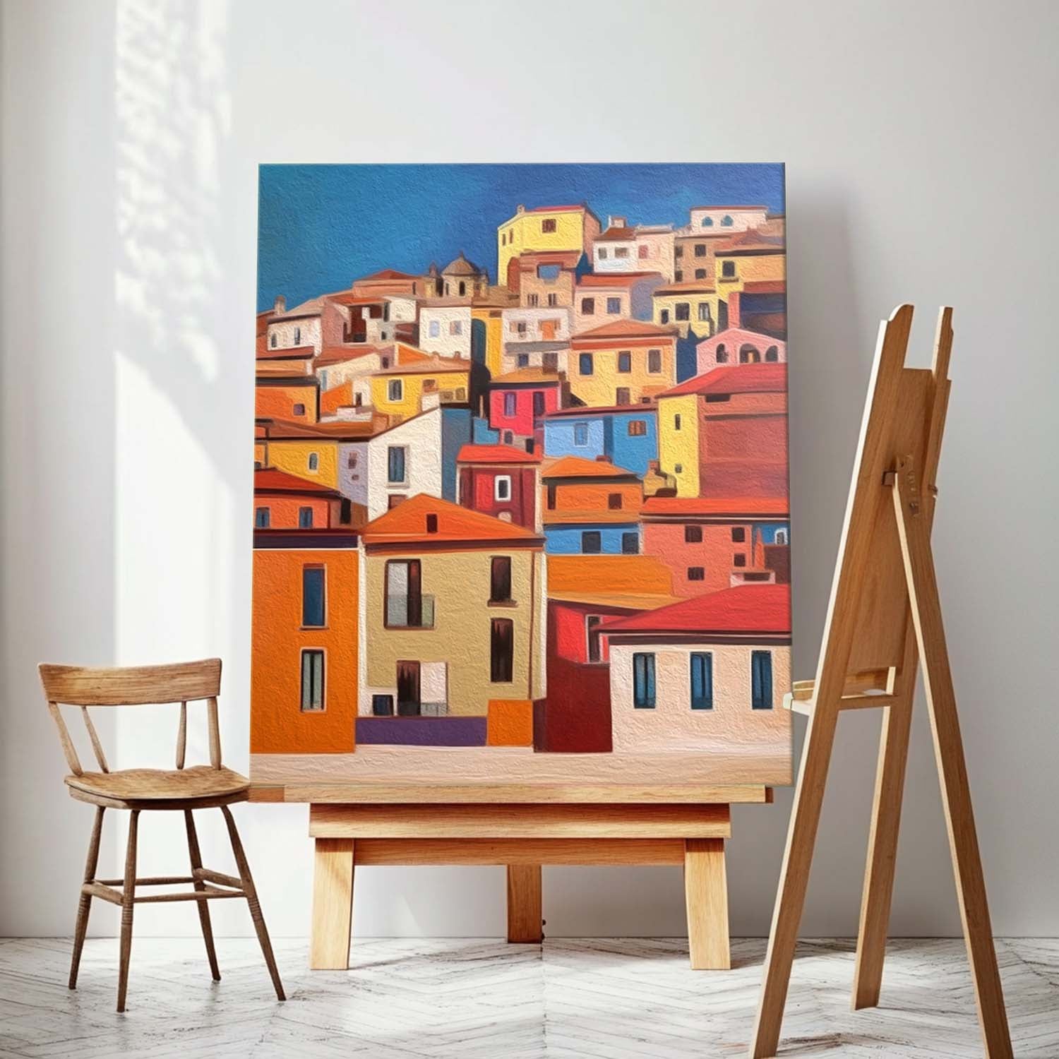 Wall Art Architecture Modern Graphic Cityscape