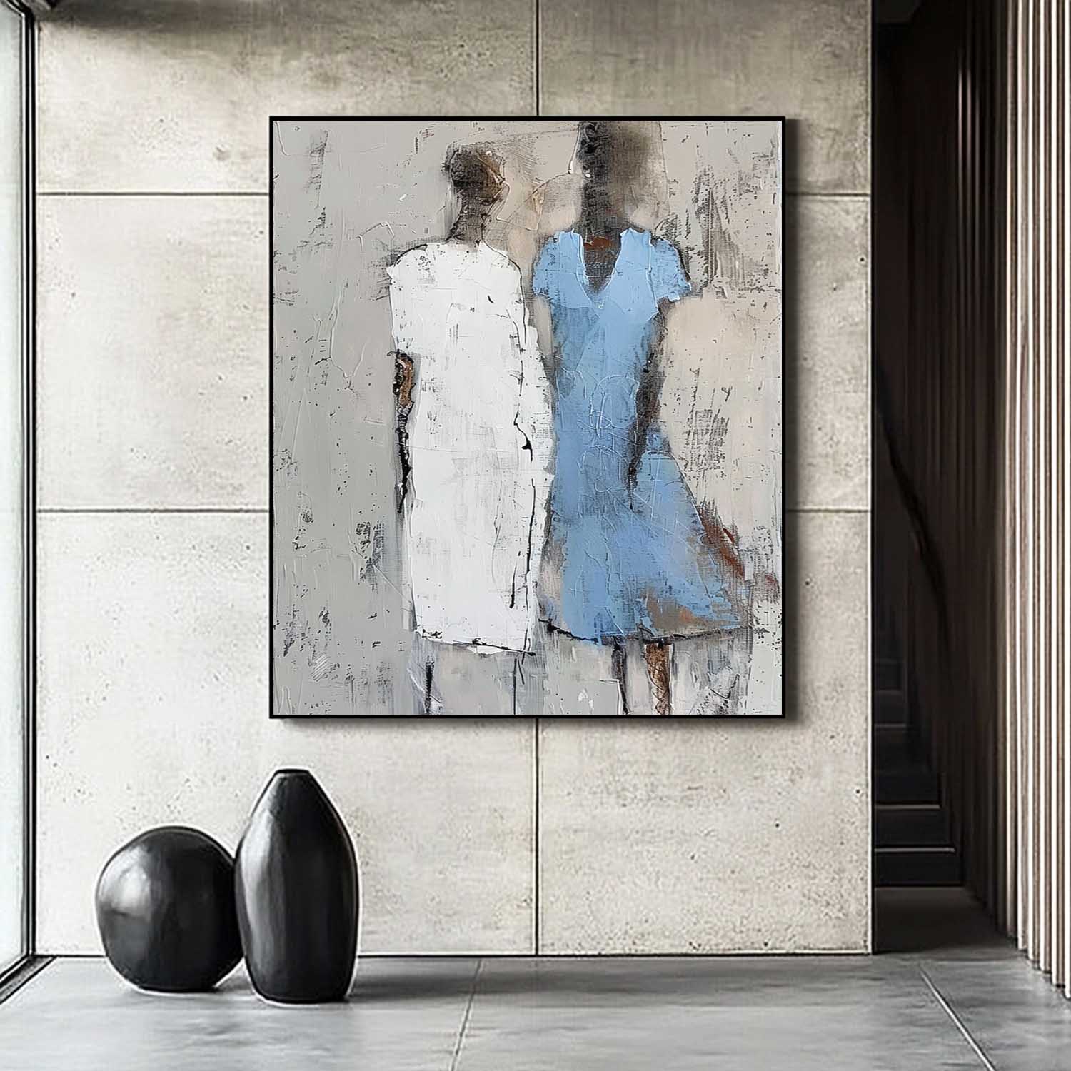 Wall Art People Abstract Lyrical Expressionist