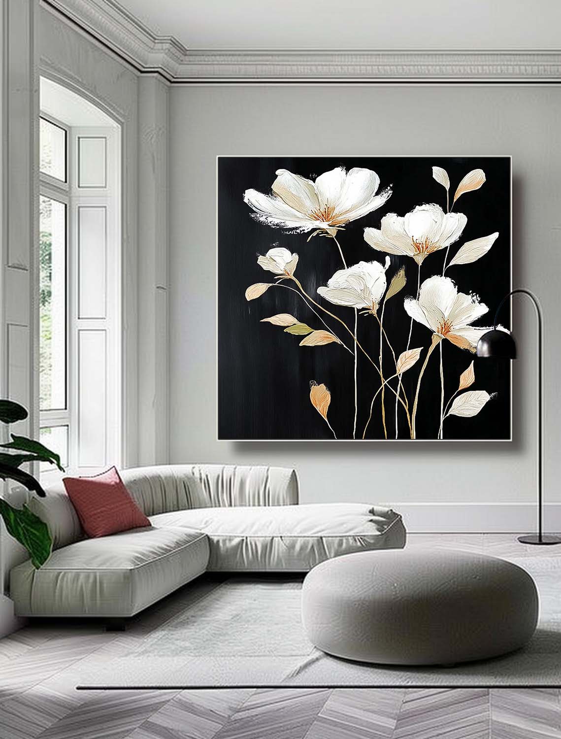 Flower Canvas Art FL271 - Neutralighting