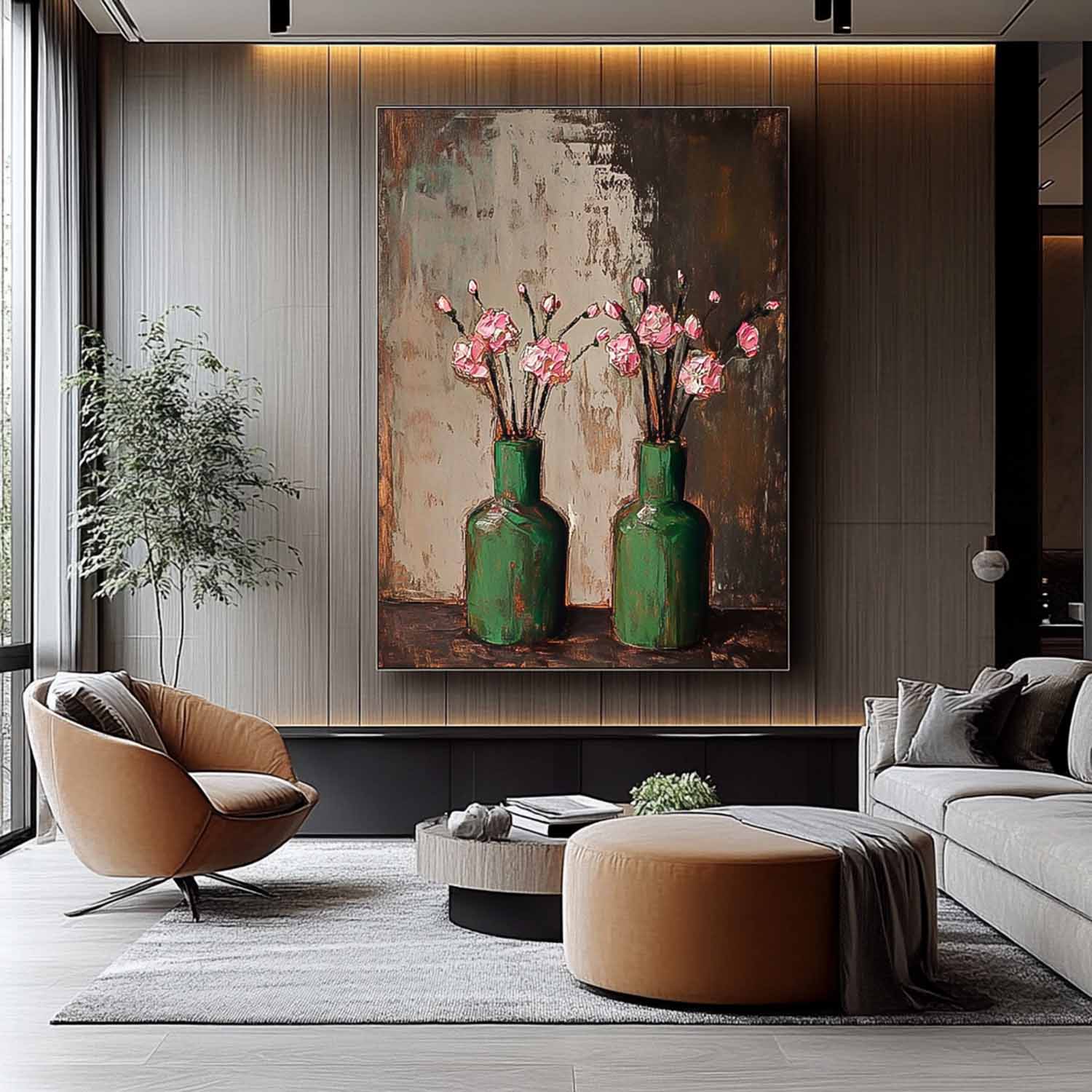 Flower Canvas Art FL250 - Neutralighting