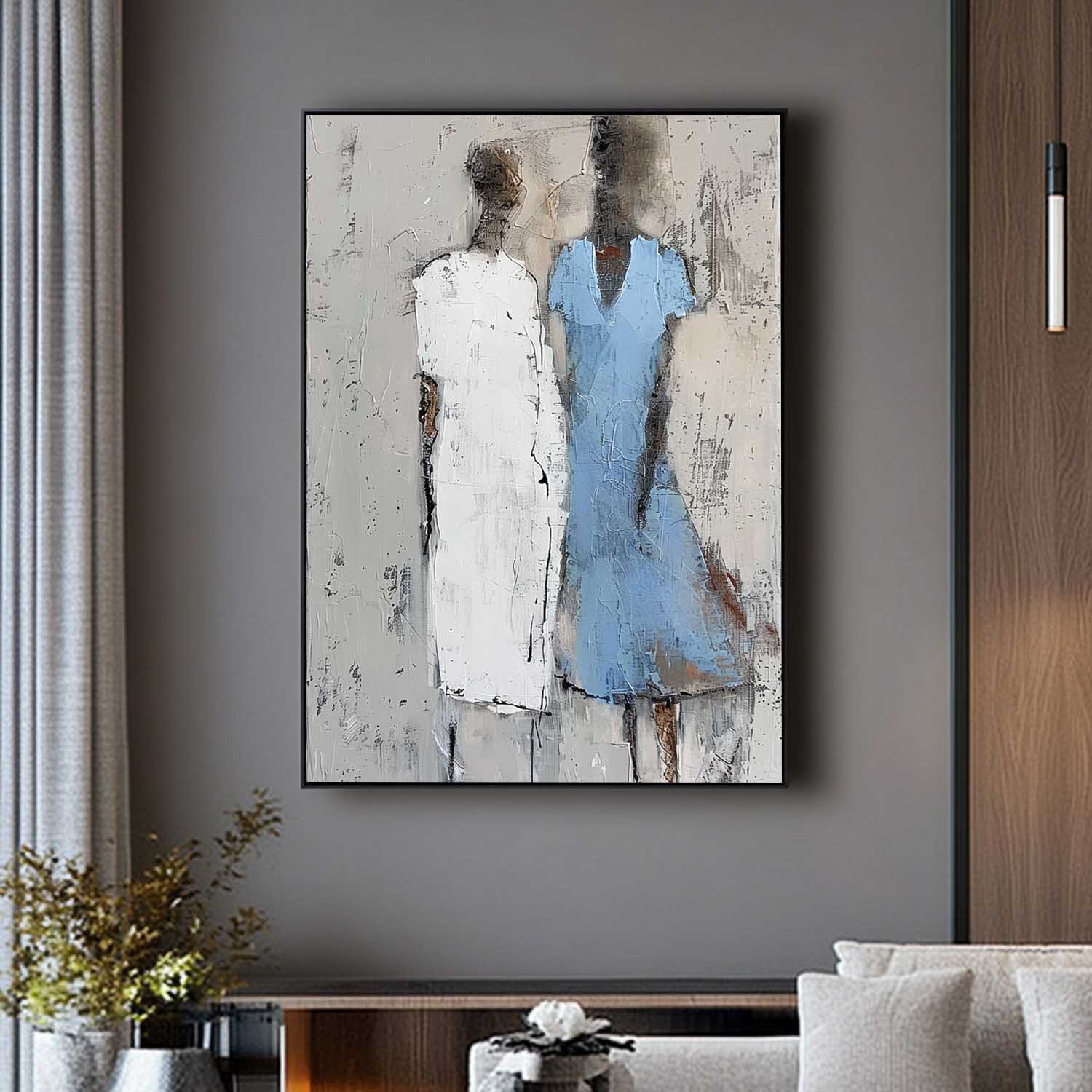 Wall Art People Abstract Lyrical Expressionist