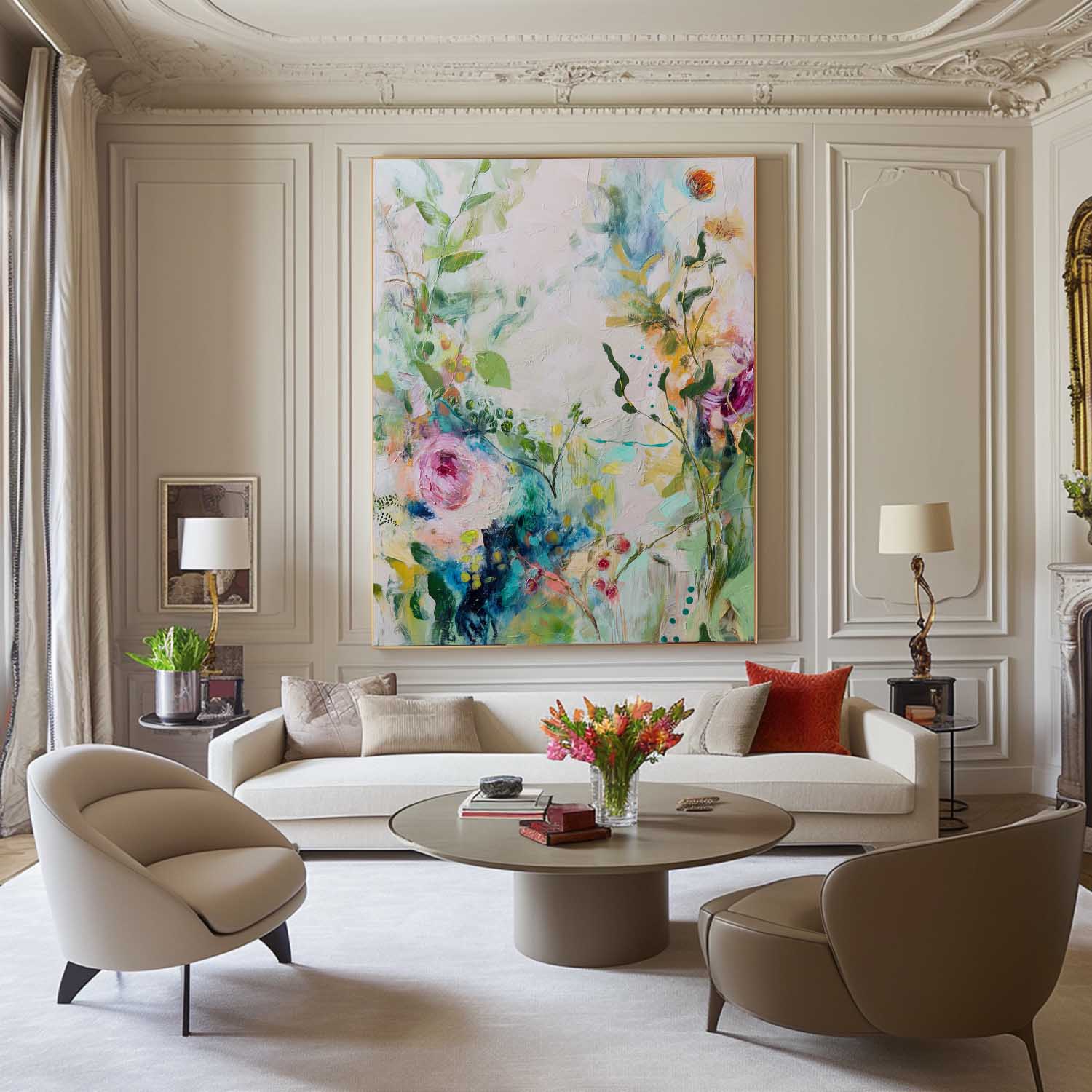 Wall Art Wildflower Garden Bloom