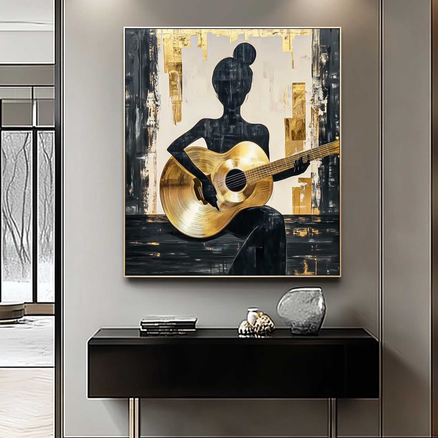 Wall Art People Modern Music Luxury
