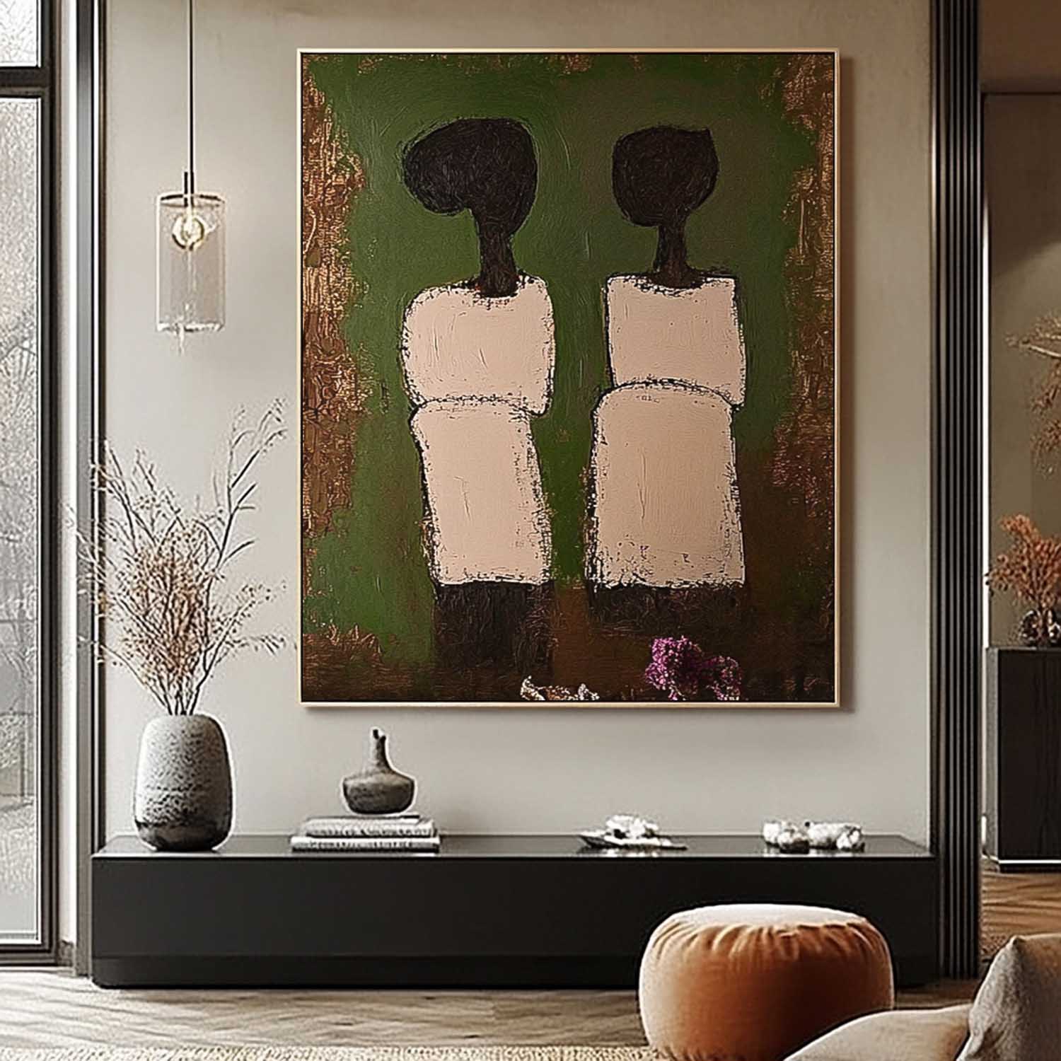 Wall Art People Modern Scandinavian Natural