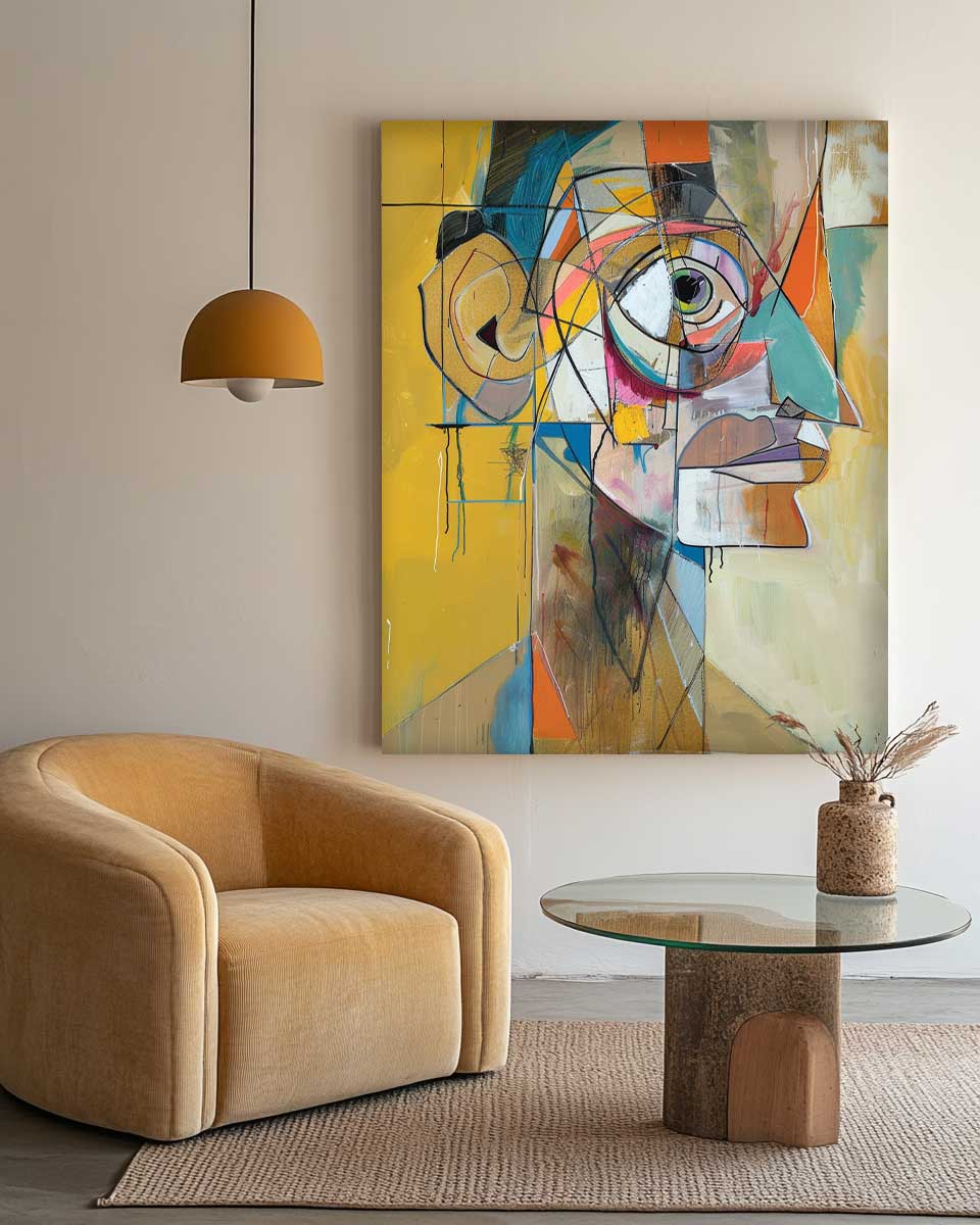 Wall Art People Modern Abstract Expressive