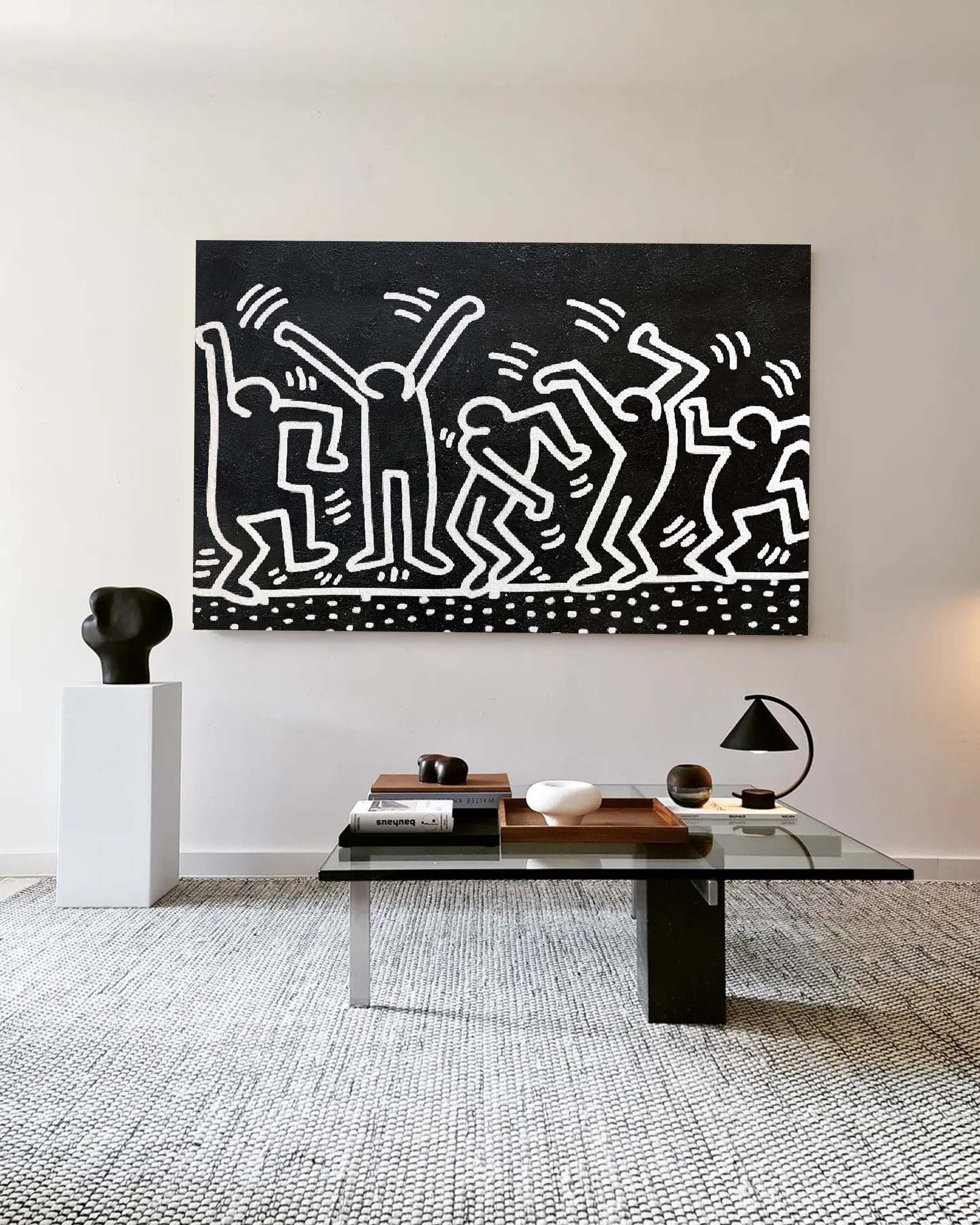 Keith Haring Style Painting KS009 - Neutralighting
