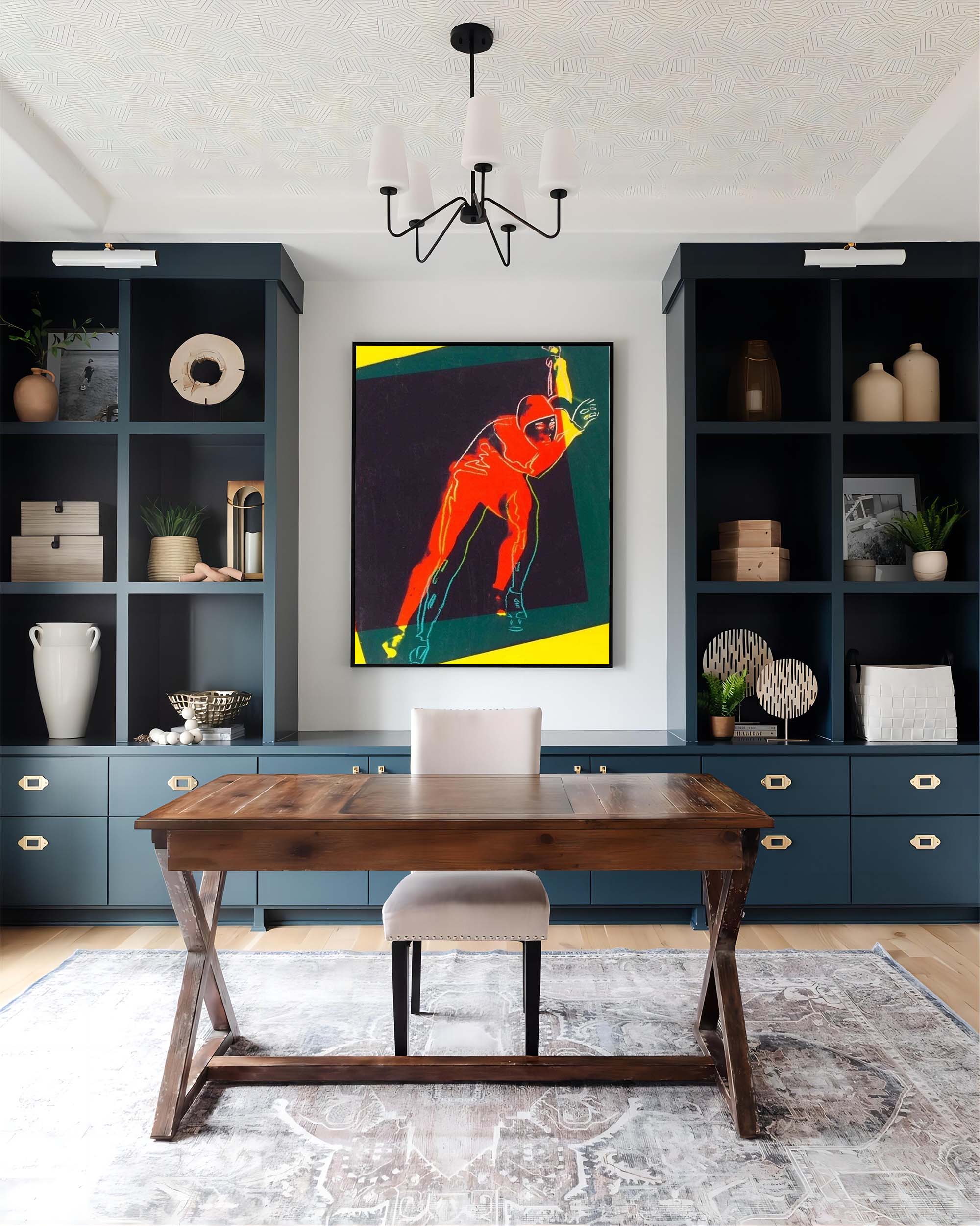 Andy Warhol Painting AW10 - Neutralighting