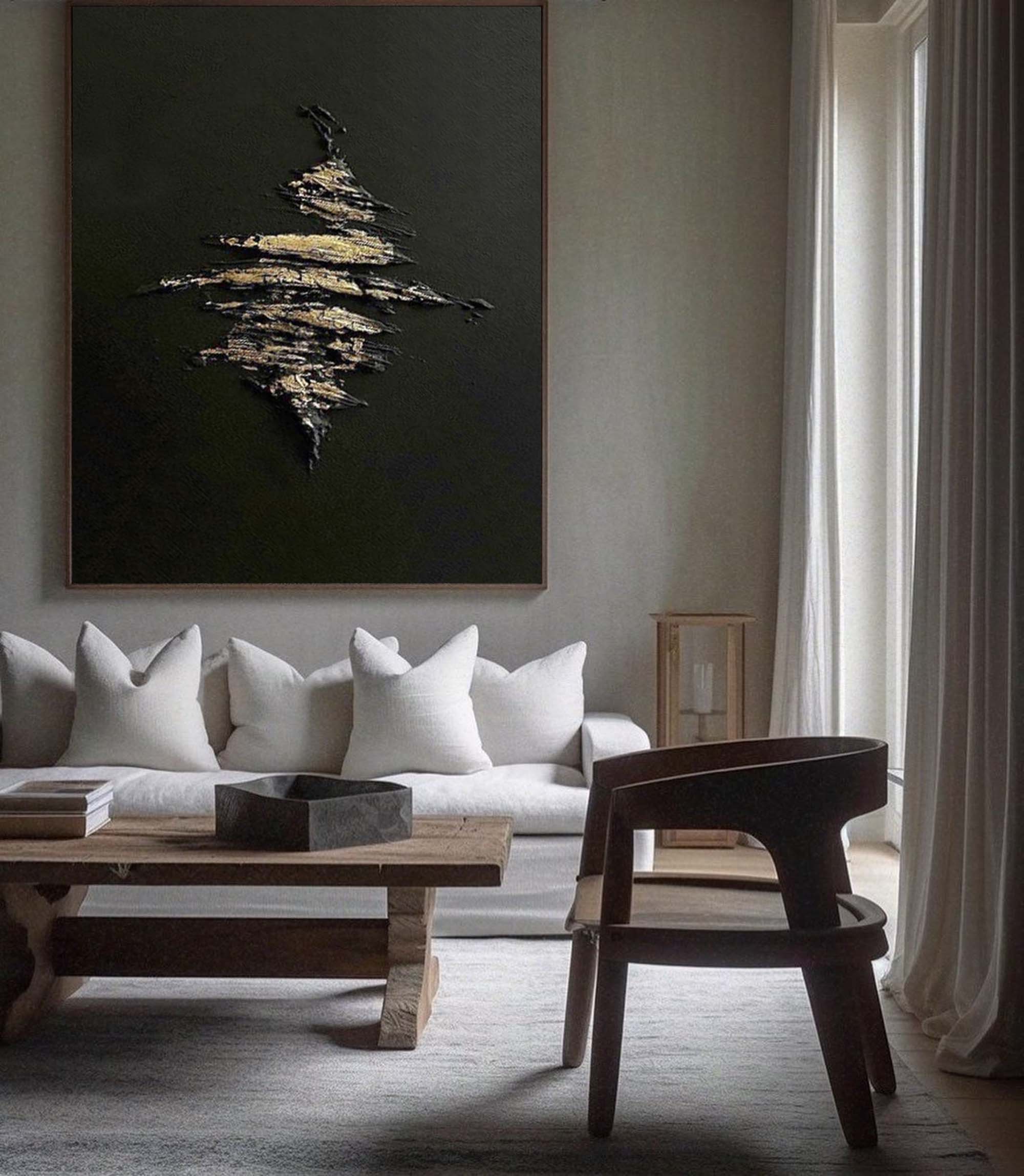 Wall Art Gilded Shadow Wings