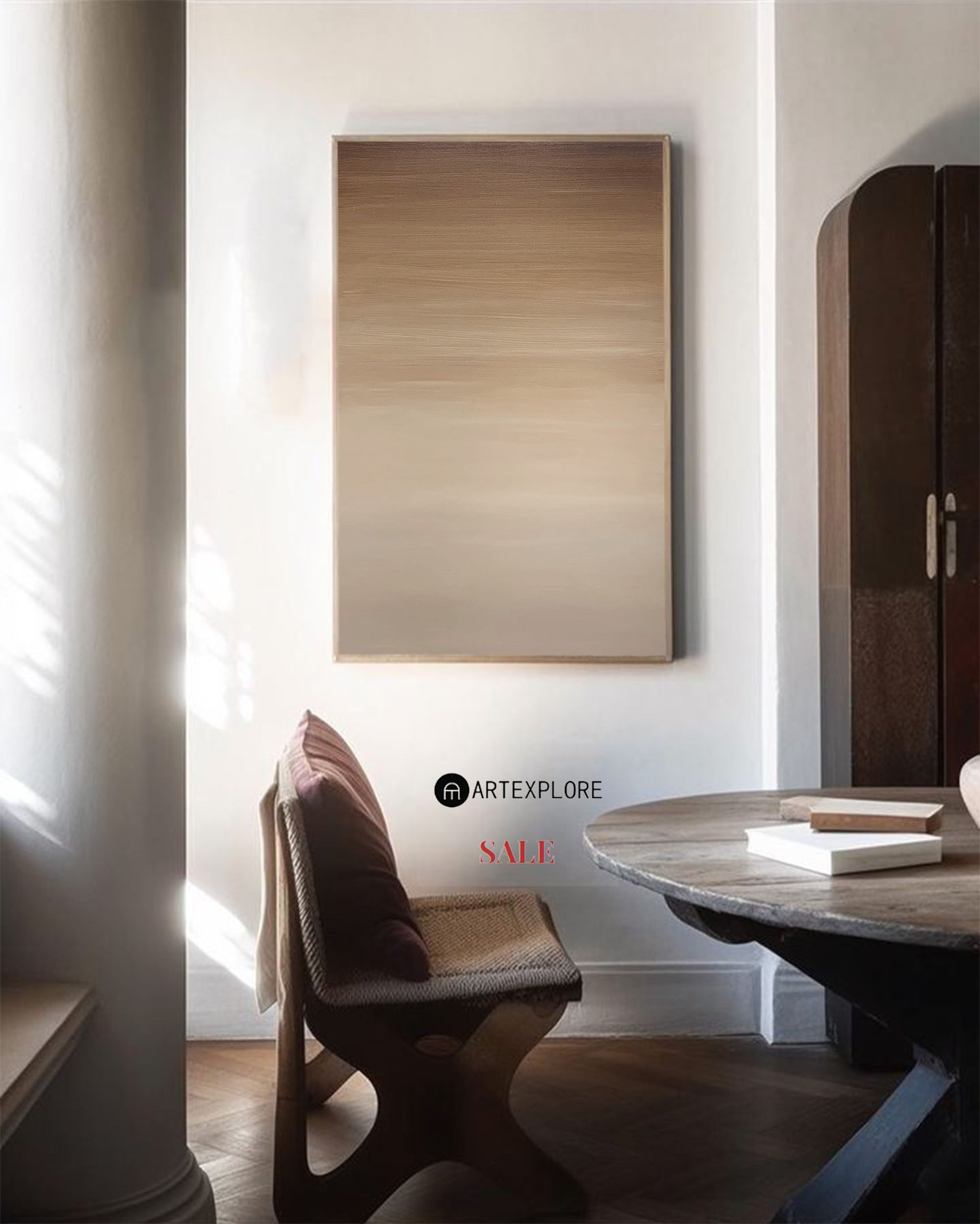 Modern Abstract Painting ABAV366 - Neutralighting