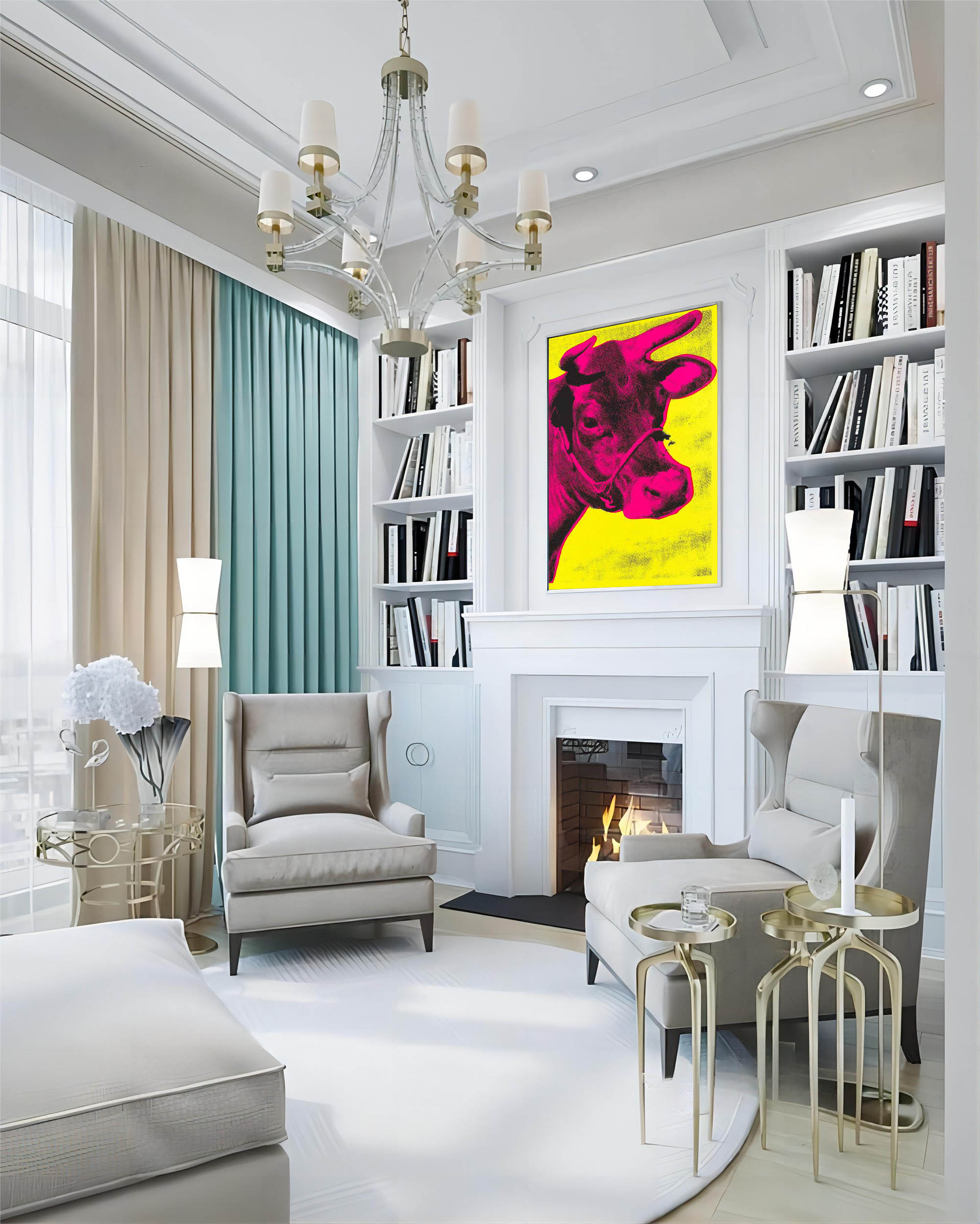 Andy Warhol Painting AW04 - Neutralighting