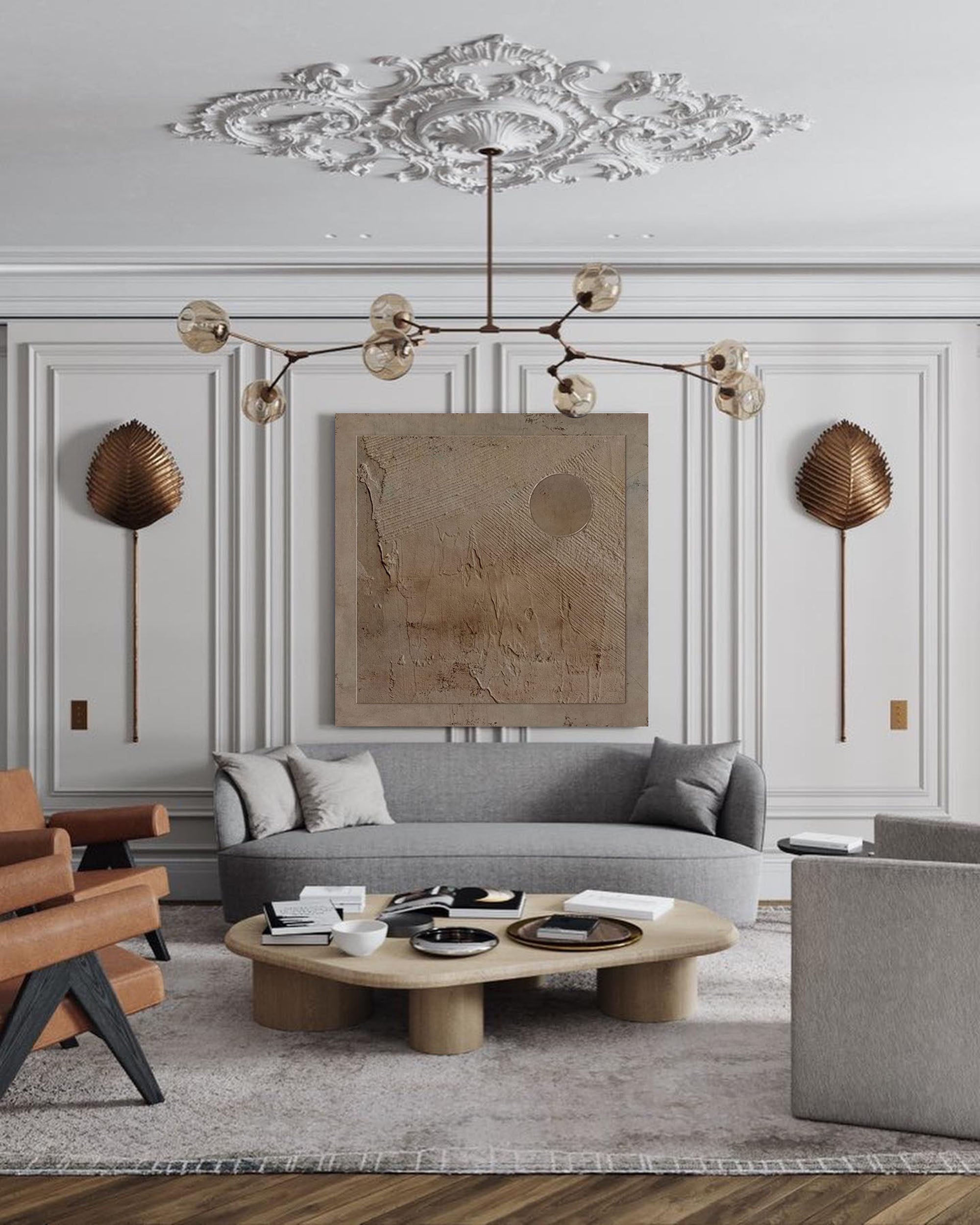 Wabi-Sabi Wall Art TX021 - Neutralighting