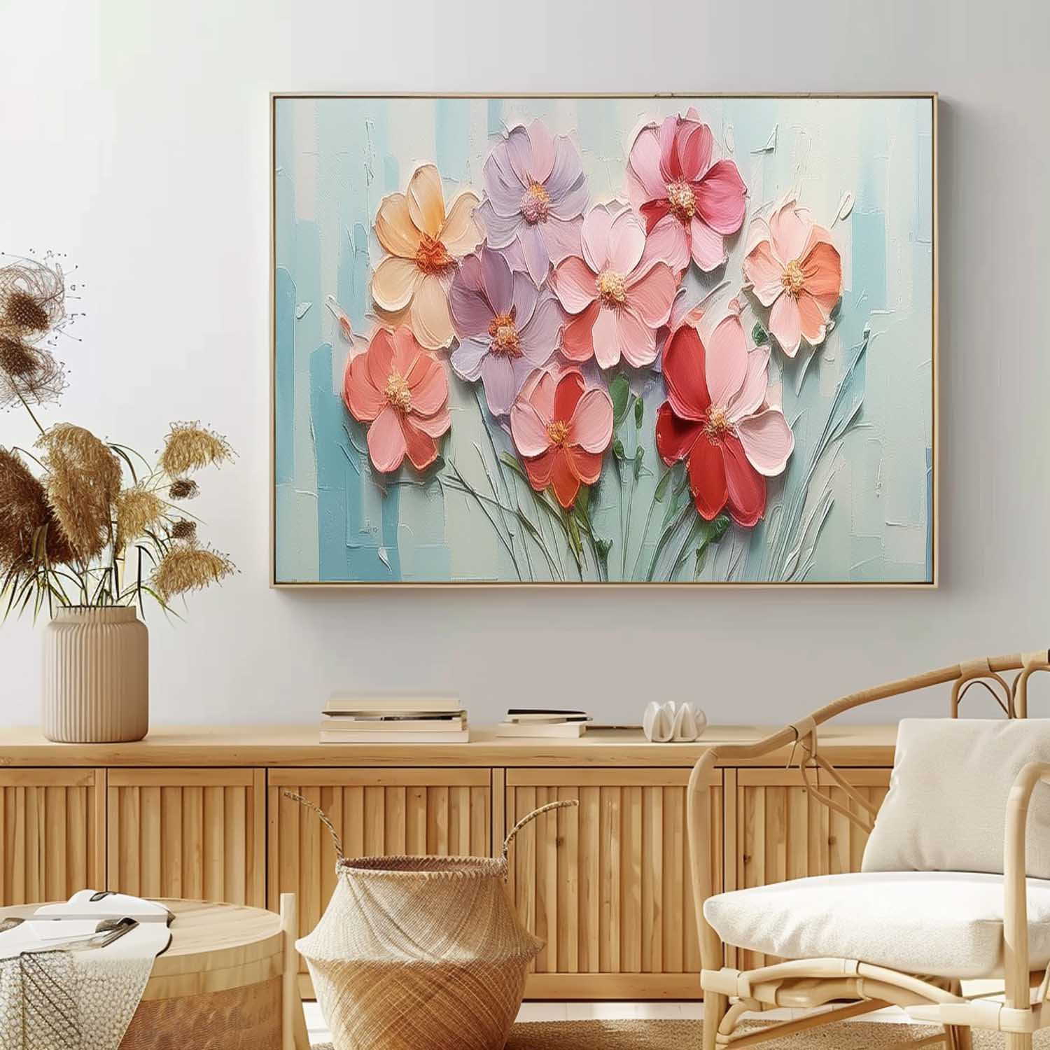 Wall Art Flower Impressionist Serene Calm Botanical
