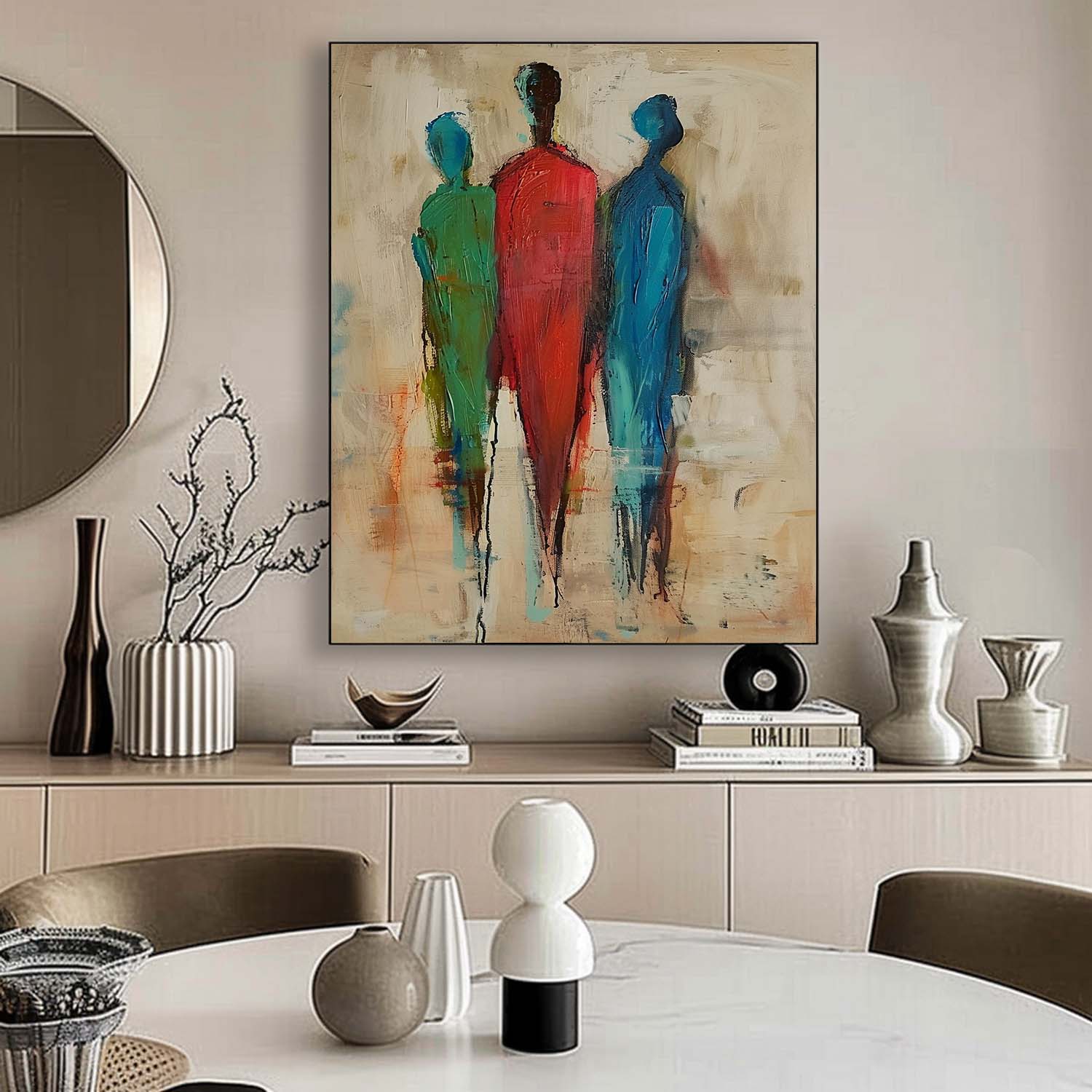 Wall Art Minimalist Figurative Modern Abstract