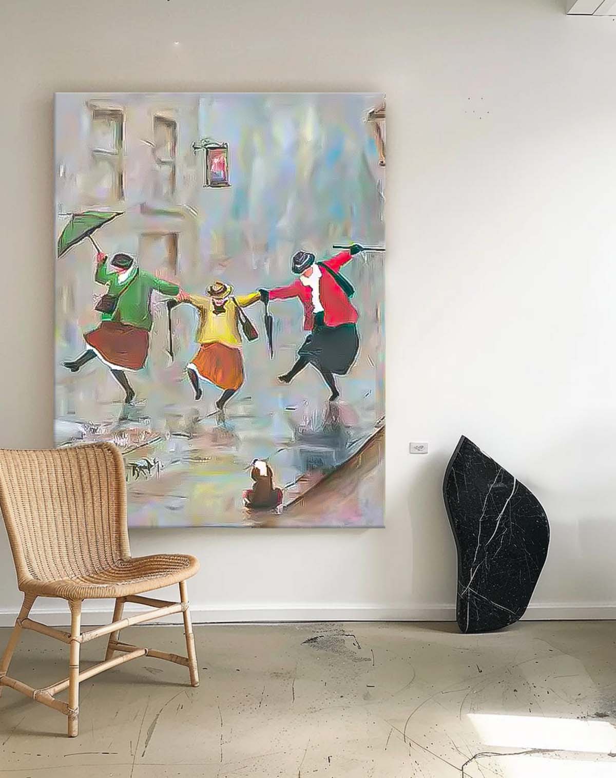 Wall Art People Impressionist Modern Painterly