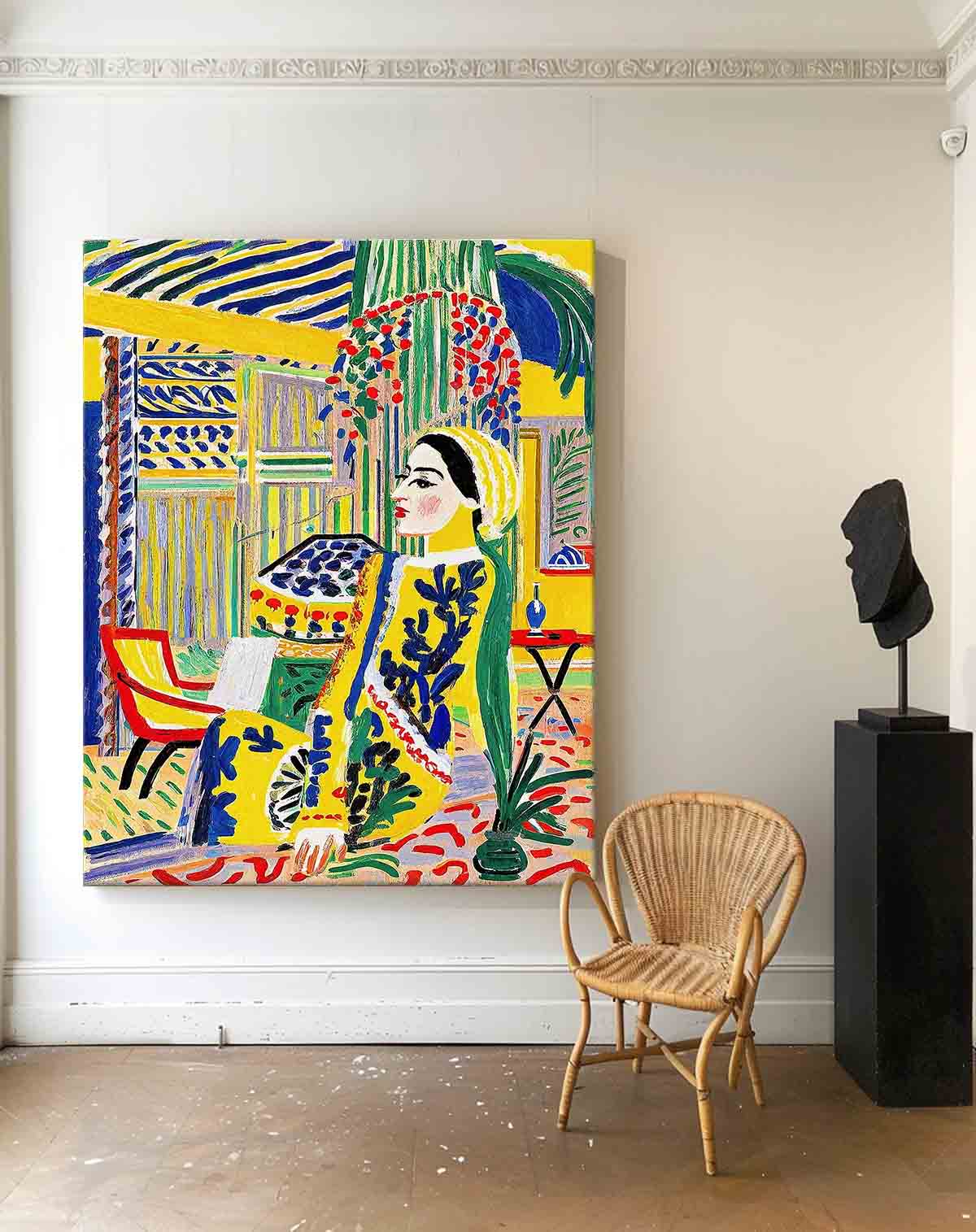 Wall Art People Fauvist Lively Exuberant