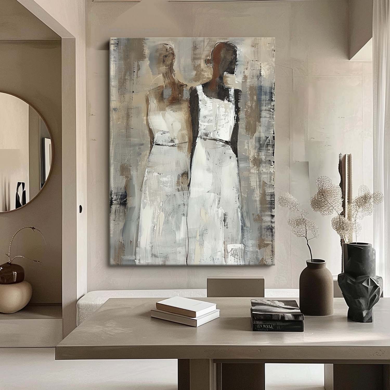 Wall Art People Serene Elegant