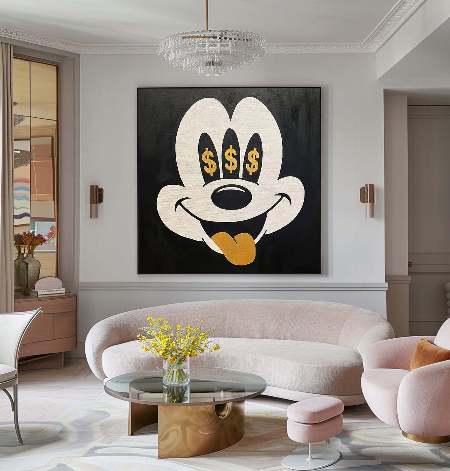 Mickey Mouse Graffiti Art PE197 - Neutralighting