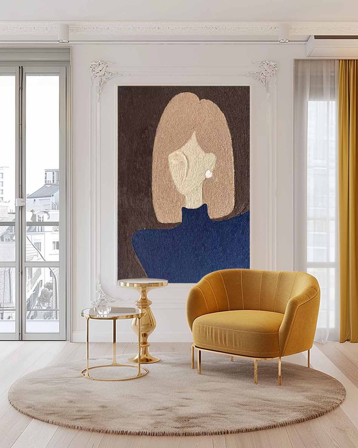 Wall Art Fashion People Contemporary Elegant