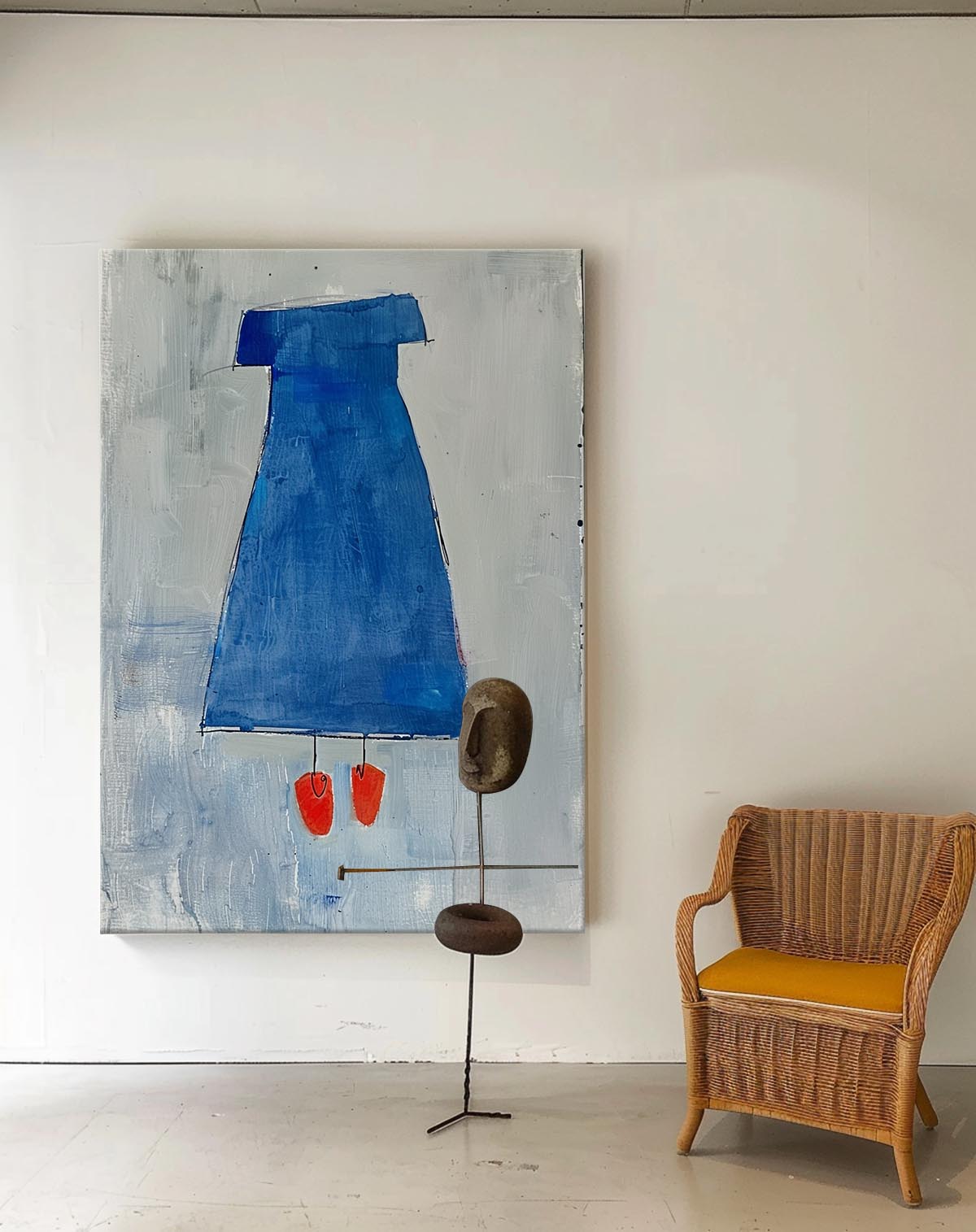 Wall Art Minimalist Abstract Modern Moody