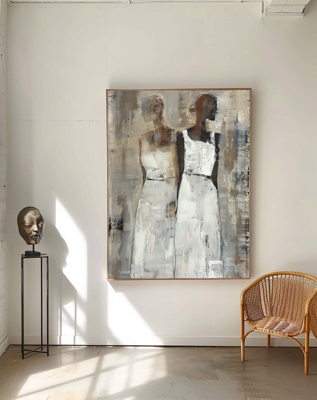 Wall Art People Serene Elegant